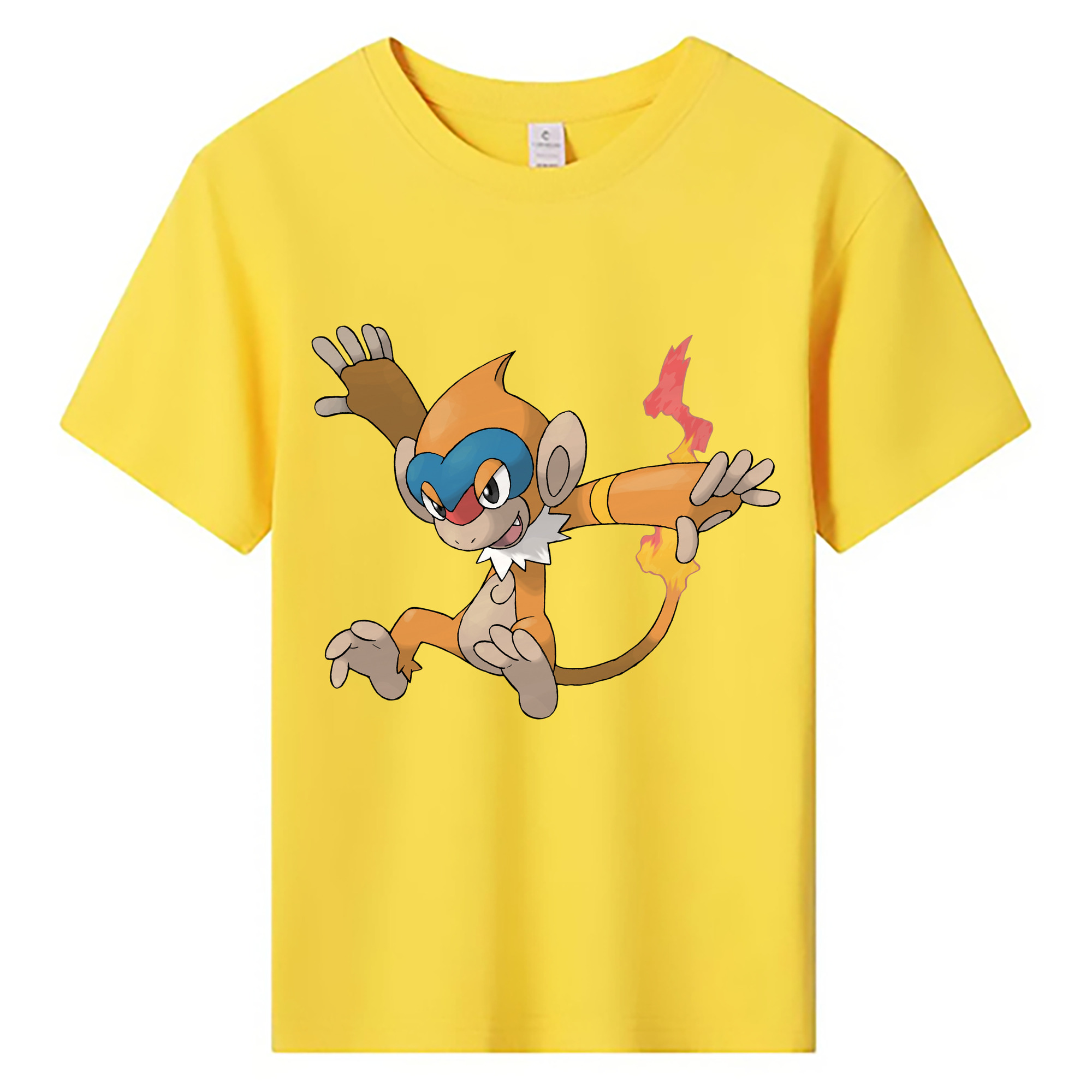 （画像用） ポケットモンスター Pokémon 綿100％キッズTシャツ（フロントプリント）