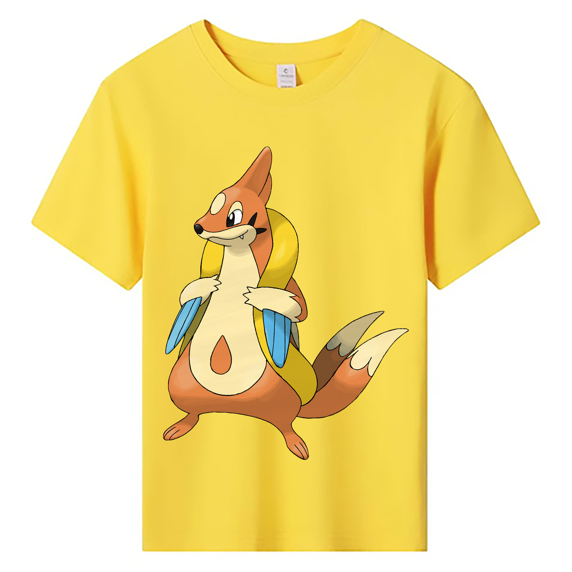 （画像用） ポケットモンスター Pokémon 綿100％キッズTシャツ（フロントプリント）