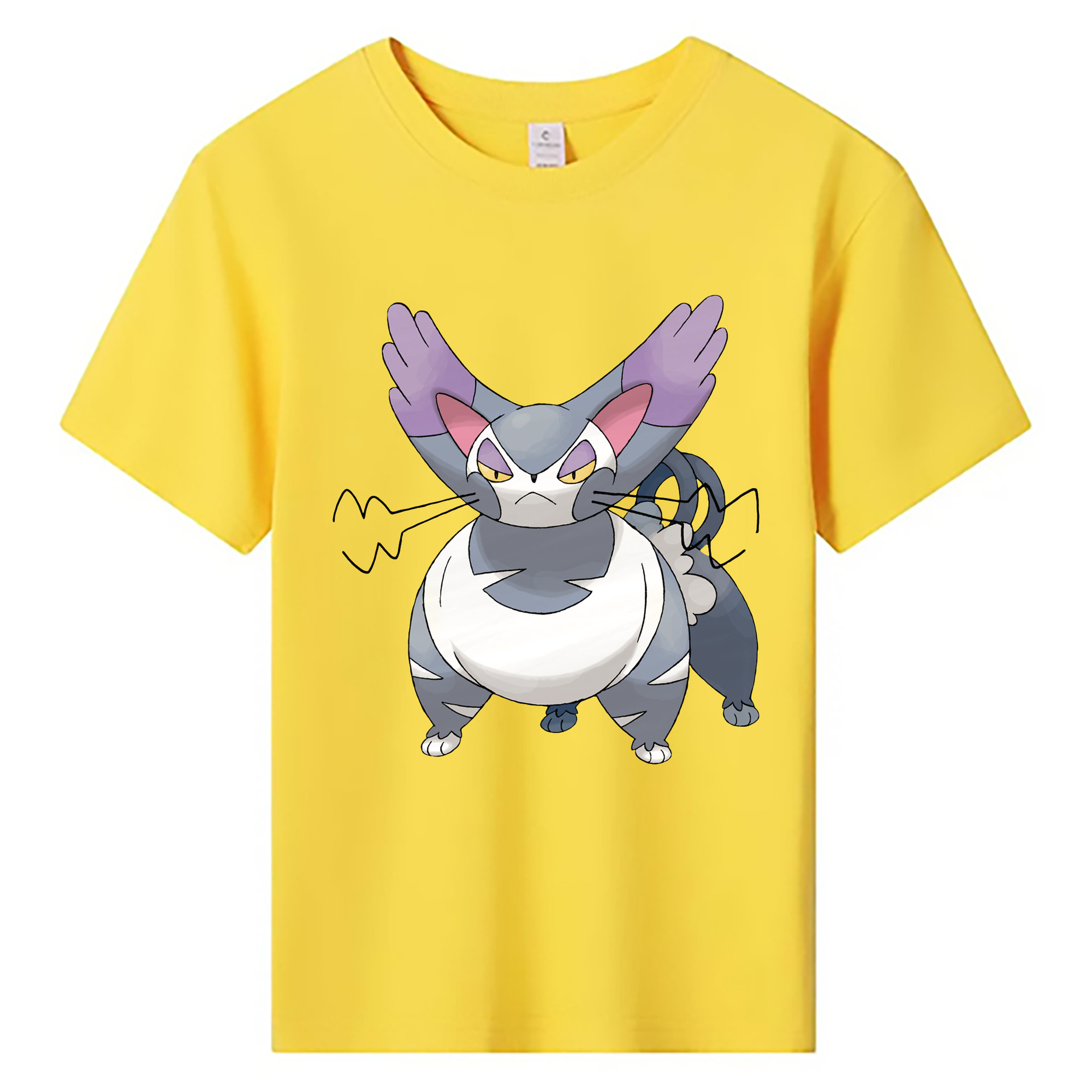 （画像用） ポケットモンスター Pokémon 綿100％キッズTシャツ（フロントプリント）