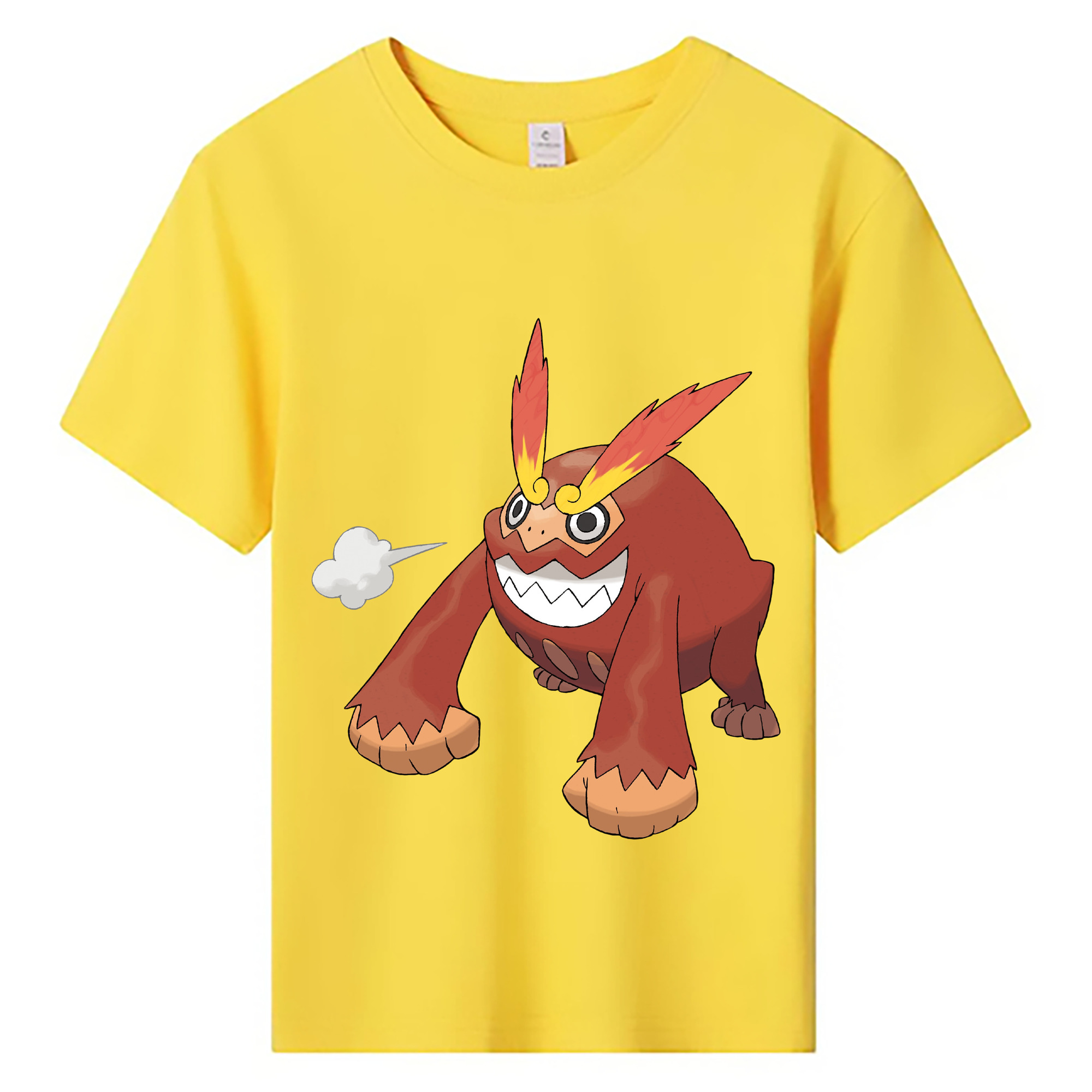 （画像用） ポケットモンスター Pokémon 綿100％キッズTシャツ（フロントプリント）