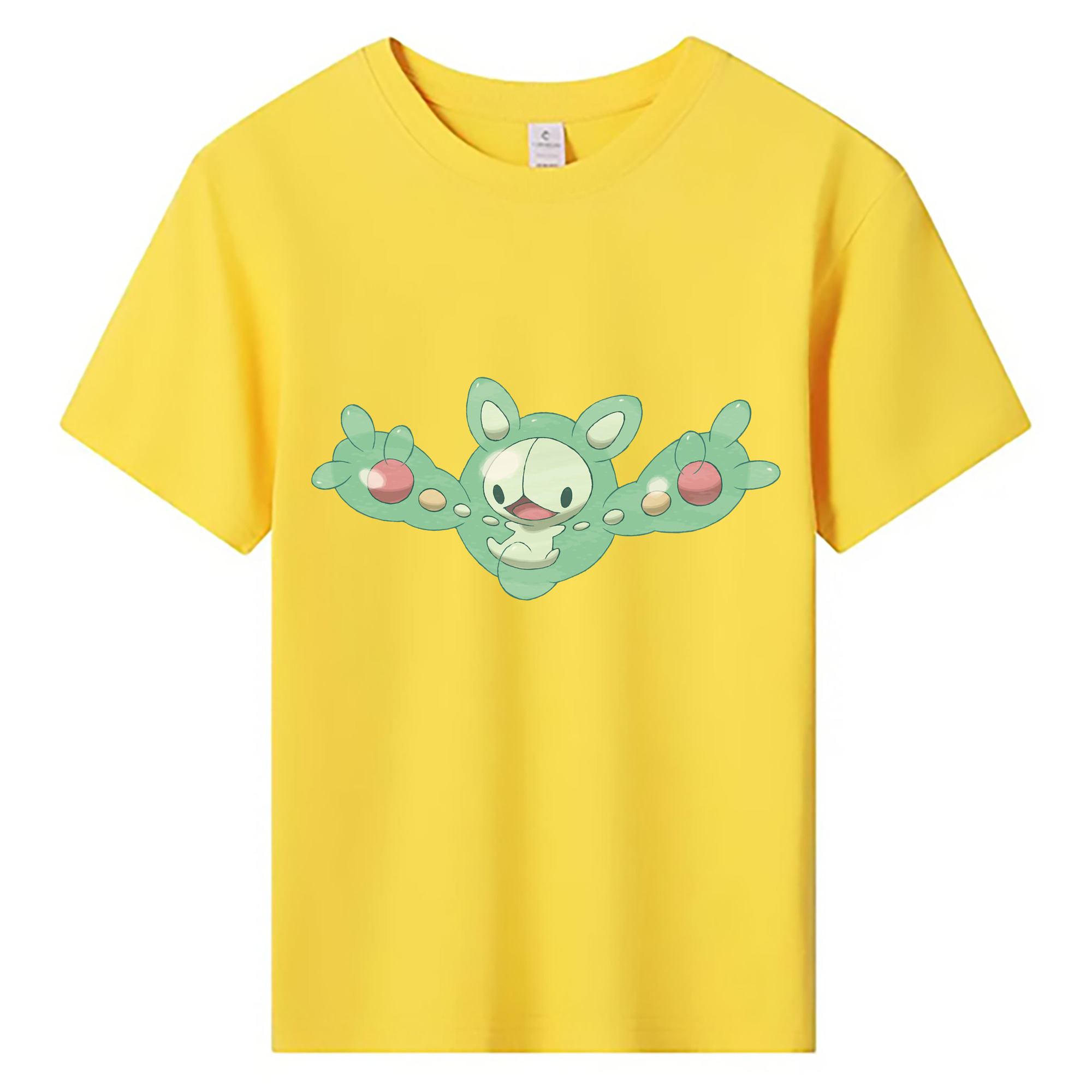 （画像用） ポケットモンスター Pokémon 綿100％キッズTシャツ（フロントプリント）