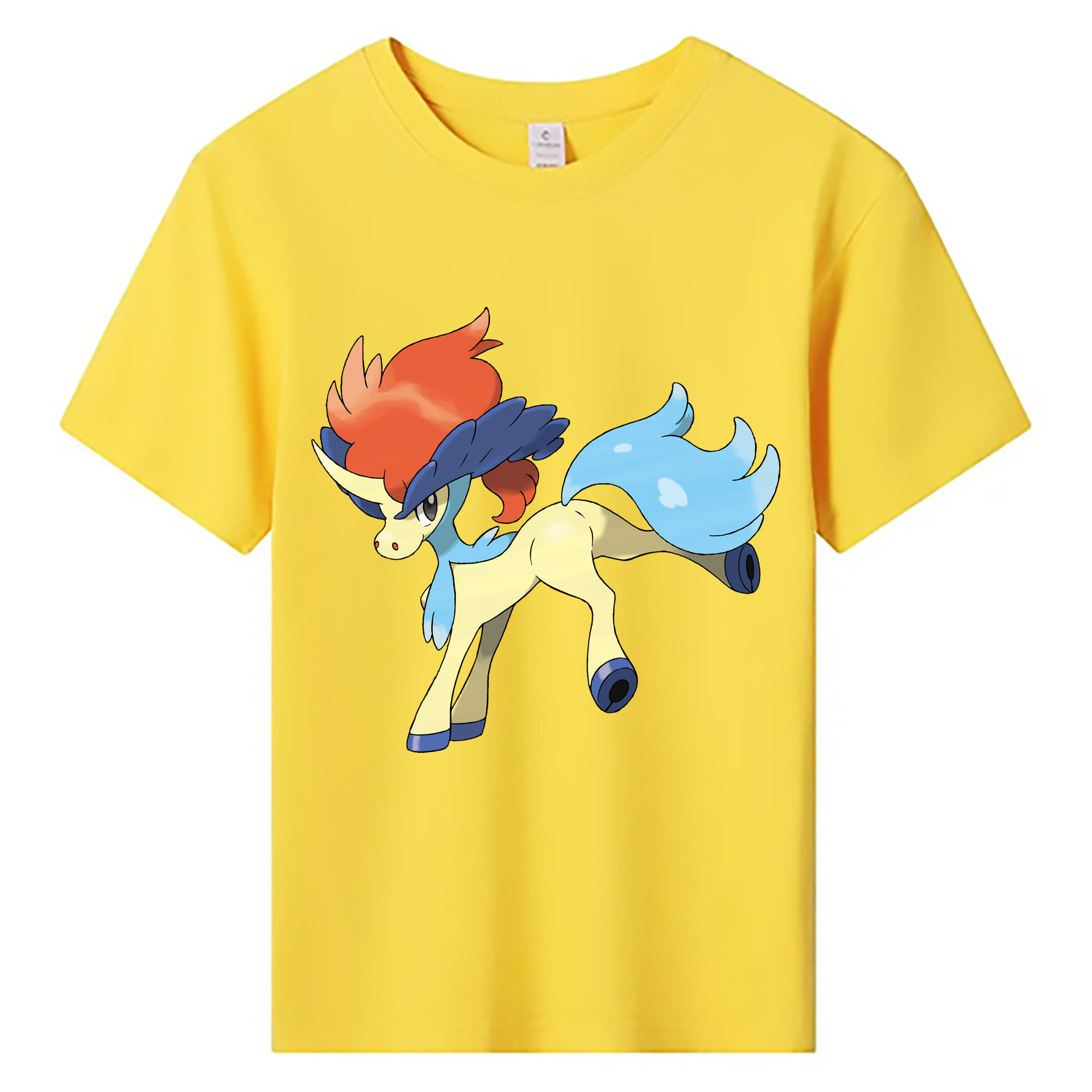 （画像用） ポケットモンスター Pokémon 綿100％キッズTシャツ（フロントプリント）