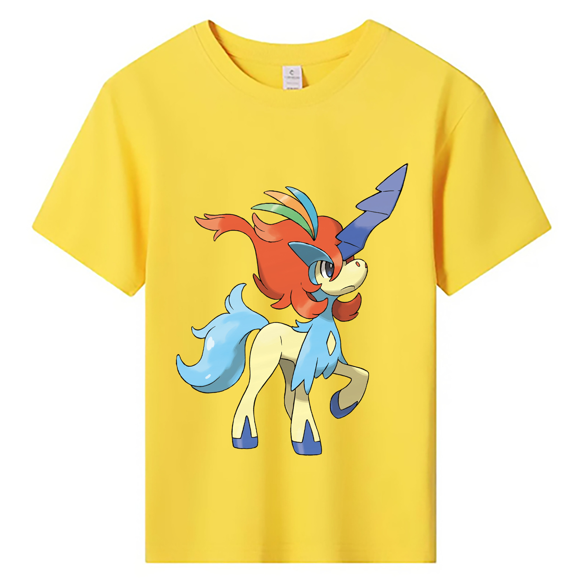 （画像用） ポケットモンスター Pokémon 綿100％キッズTシャツ（フロントプリント）