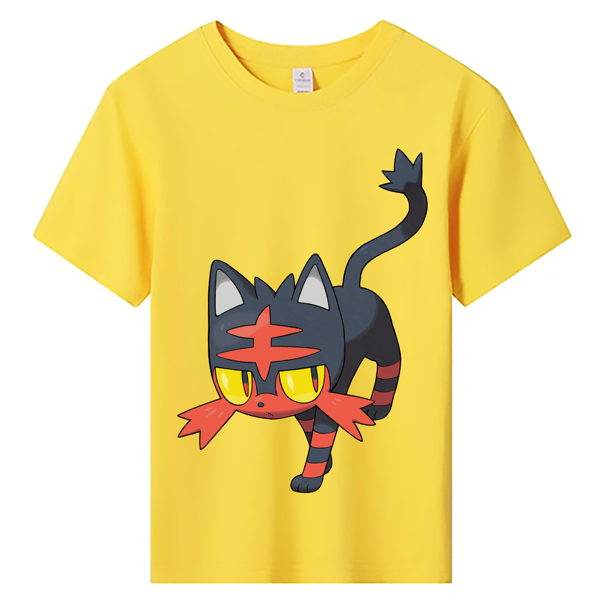（画像用） ポケットモンスター Pokémon 綿100％キッズTシャツ（フロントプリント）