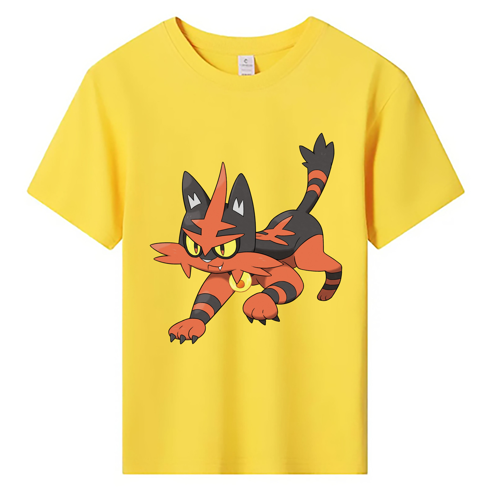 （画像用） ポケットモンスター Pokémon 綿100％キッズTシャツ（フロントプリント）