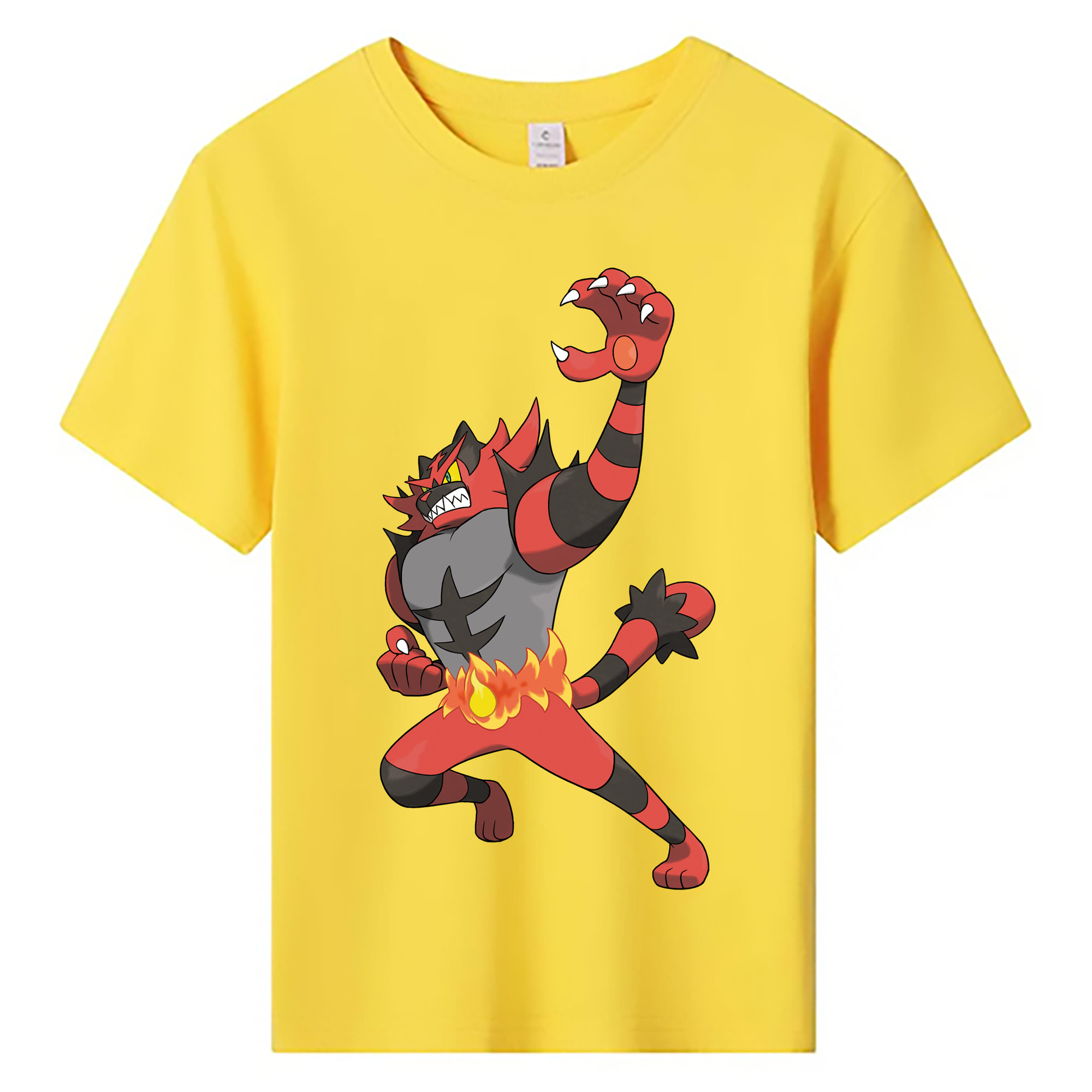 （画像用） ポケットモンスター Pokémon 綿100％キッズTシャツ（フロントプリント）