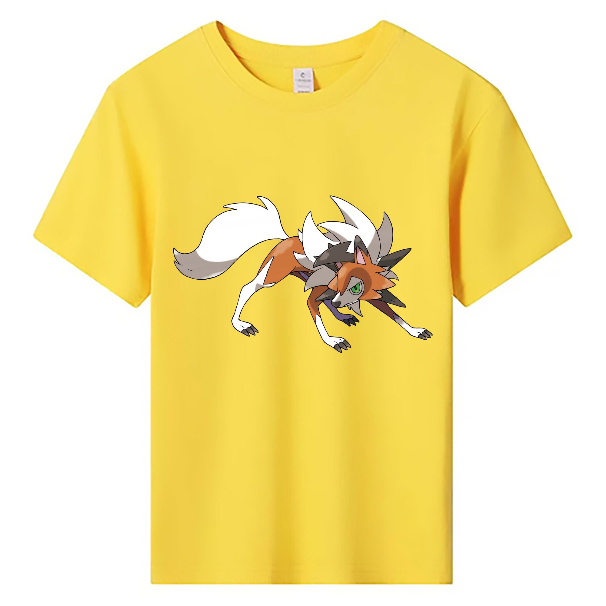 （画像用） ポケットモンスター Pokémon 綿100％キッズTシャツ（フロントプリント）