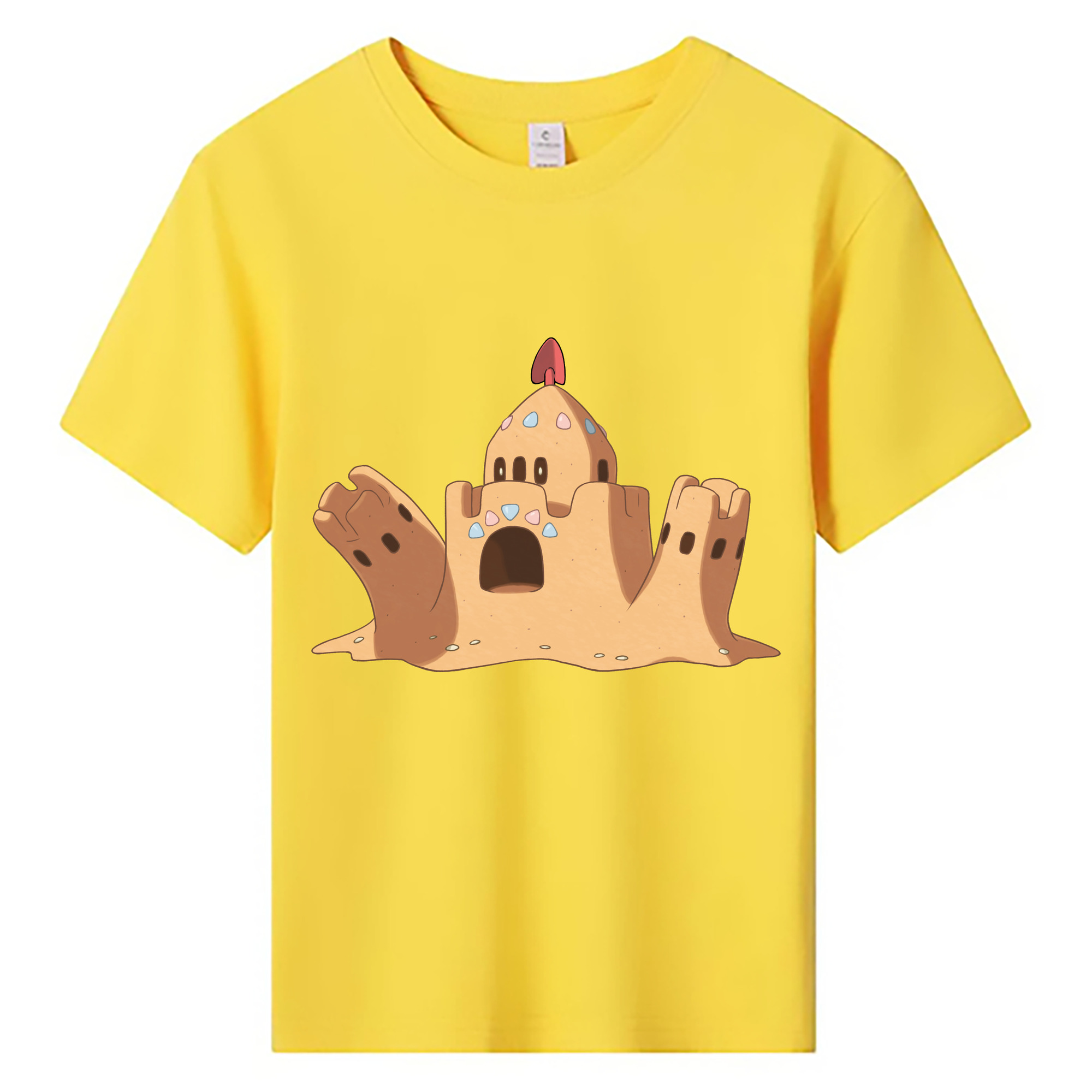（画像用） ポケットモンスター Pokémon 綿100％キッズTシャツ（フロントプリント）