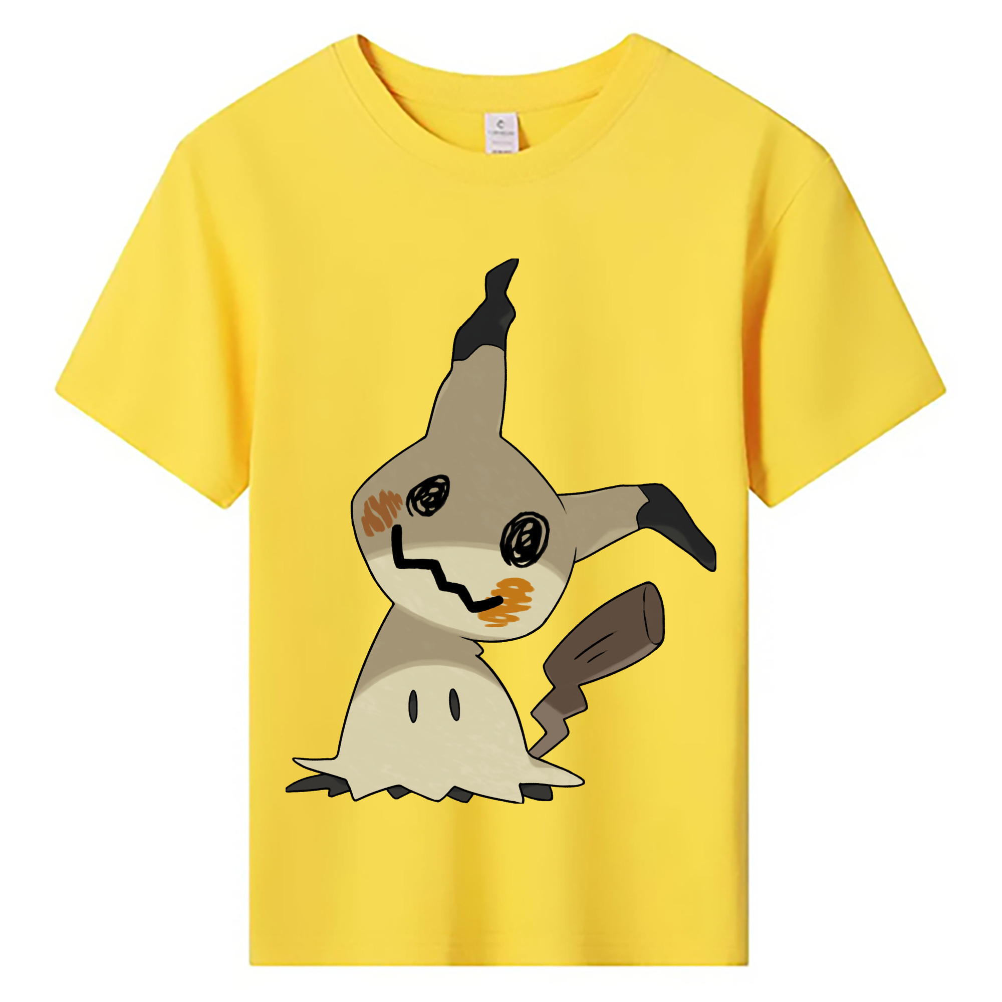 （画像用） ポケットモンスター Pokémon 綿100％キッズTシャツ（フロントプリント）