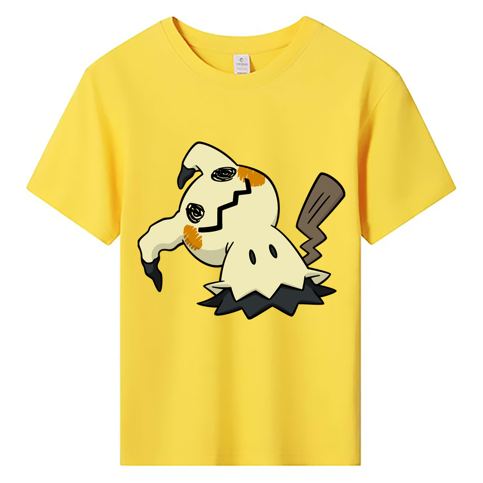 （画像用） ポケットモンスター Pokémon 綿100％キッズTシャツ（フロントプリント）