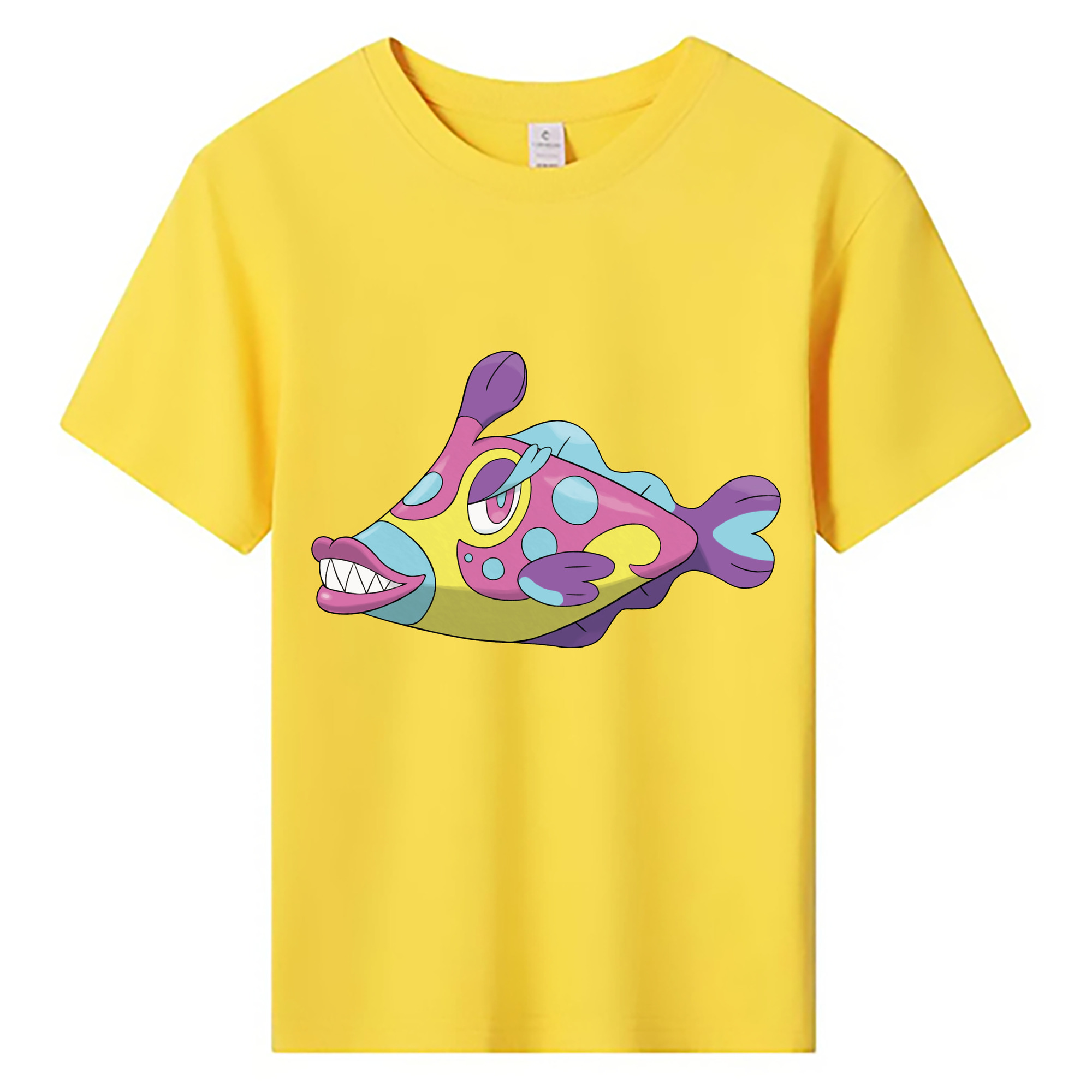 （画像用） ポケットモンスター Pokémon 綿100％キッズTシャツ（フロントプリント）