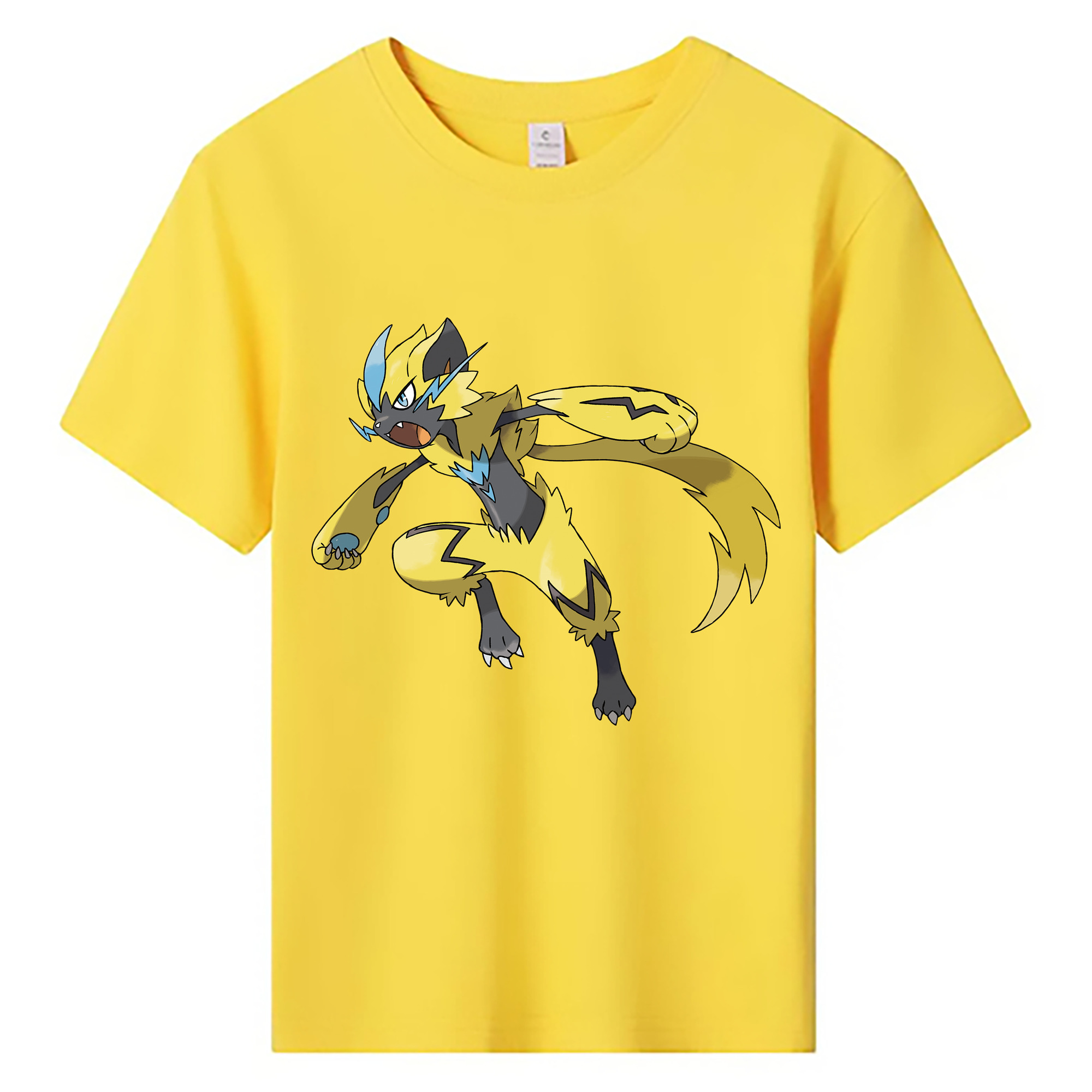 （画像用） ポケットモンスター Pokémon 綿100％キッズTシャツ（フロントプリント）