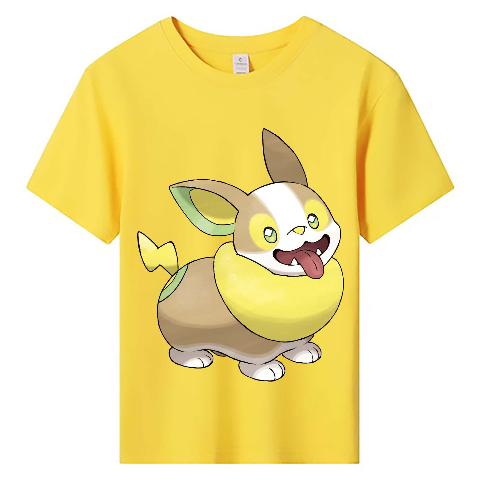 （画像用） ポケットモンスター Pokémon 綿100％キッズTシャツ（フロントプリント）