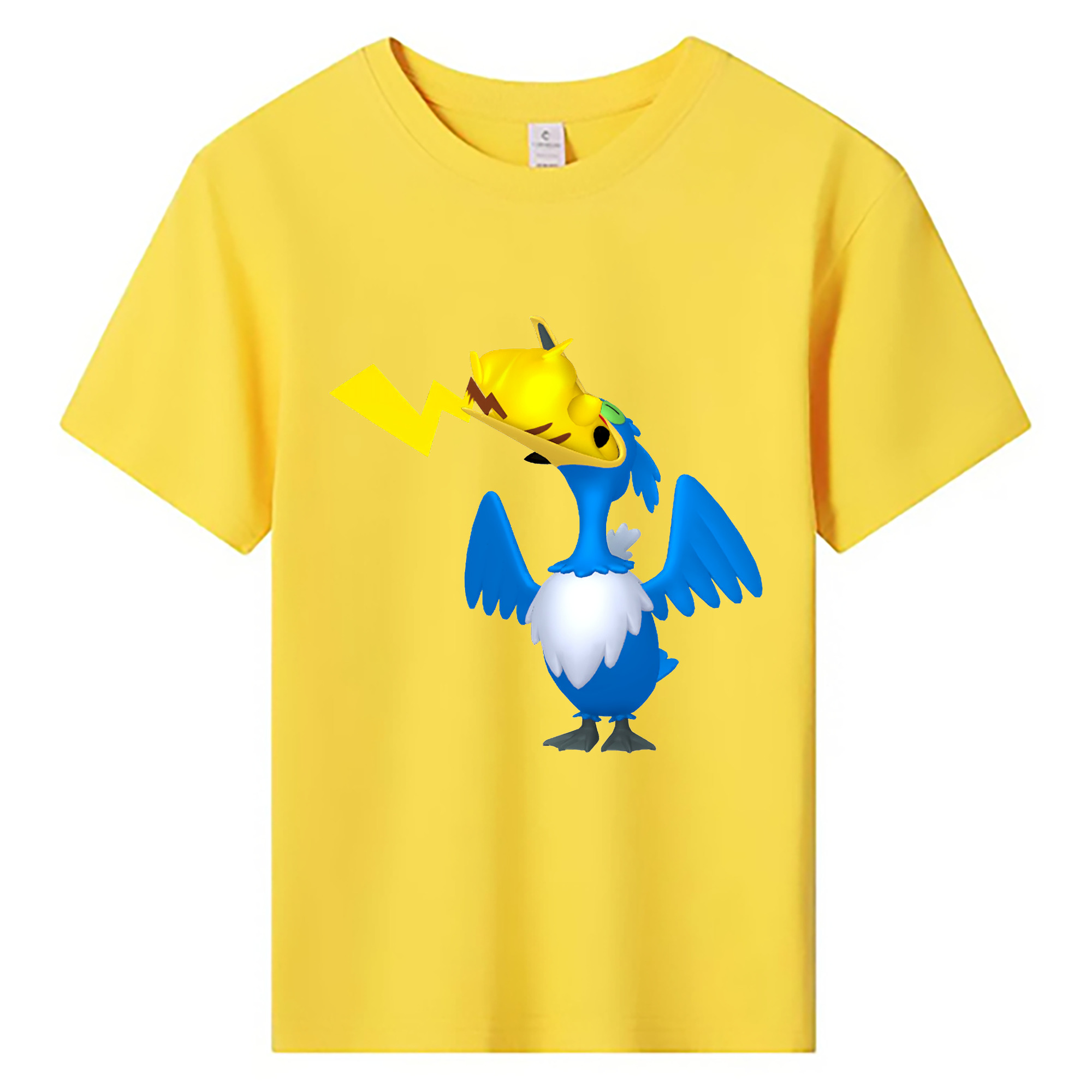 （画像用） ポケットモンスター Pokémon 綿100％キッズTシャツ（フロントプリント）