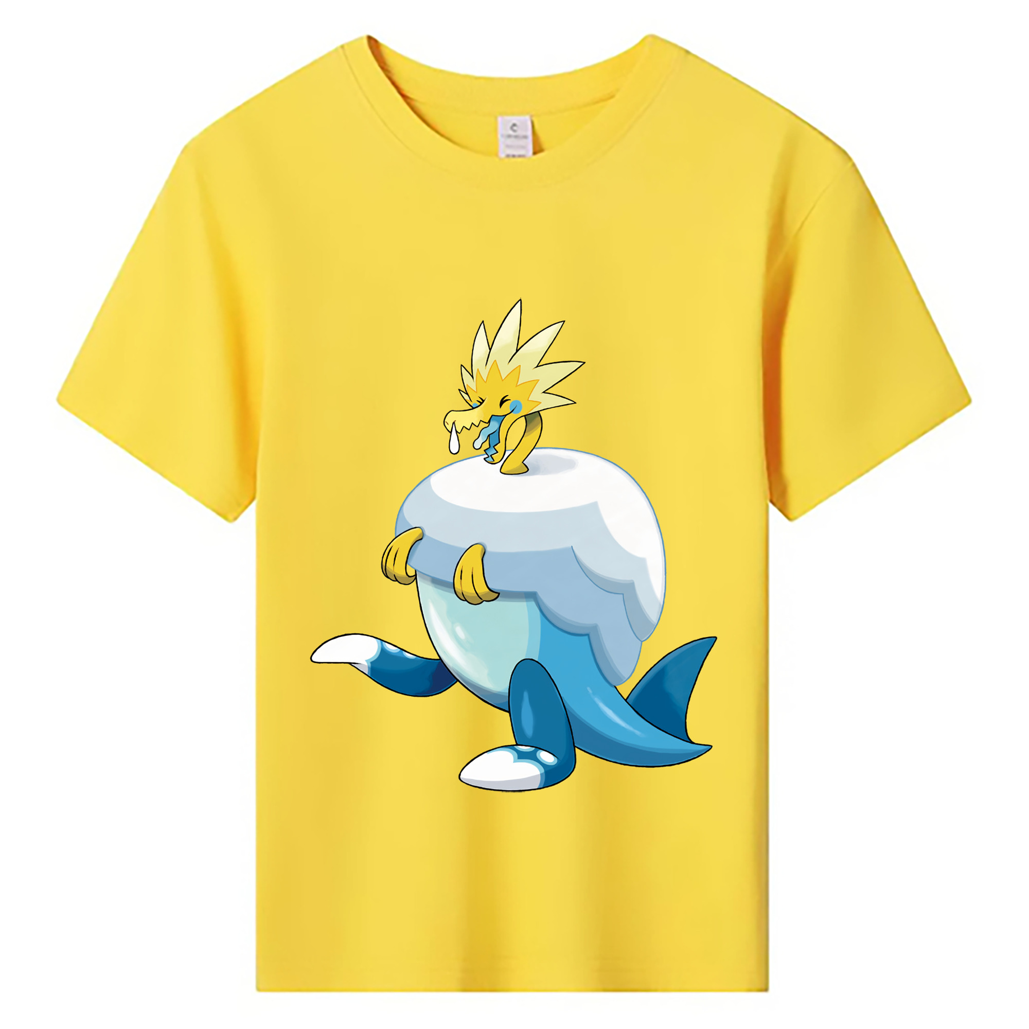 （画像用） ポケットモンスター Pokémon 綿100％キッズTシャツ（フロントプリント）