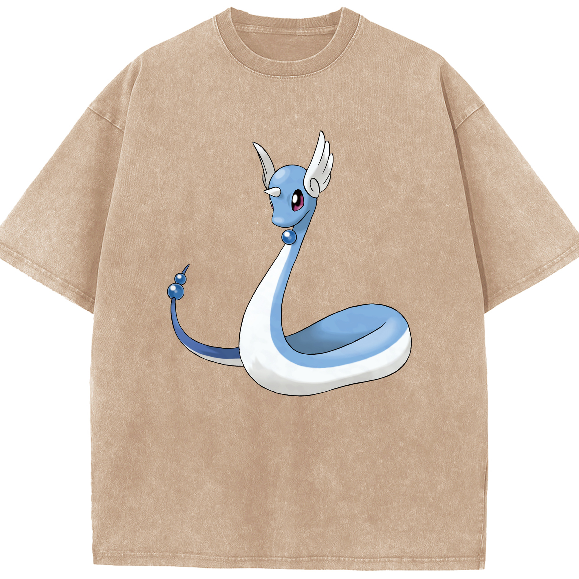 （画像用） ポケットモンスター Pokémon 綿100% ヴィンテージ風 半袖Tシャツ（フロントプリント）