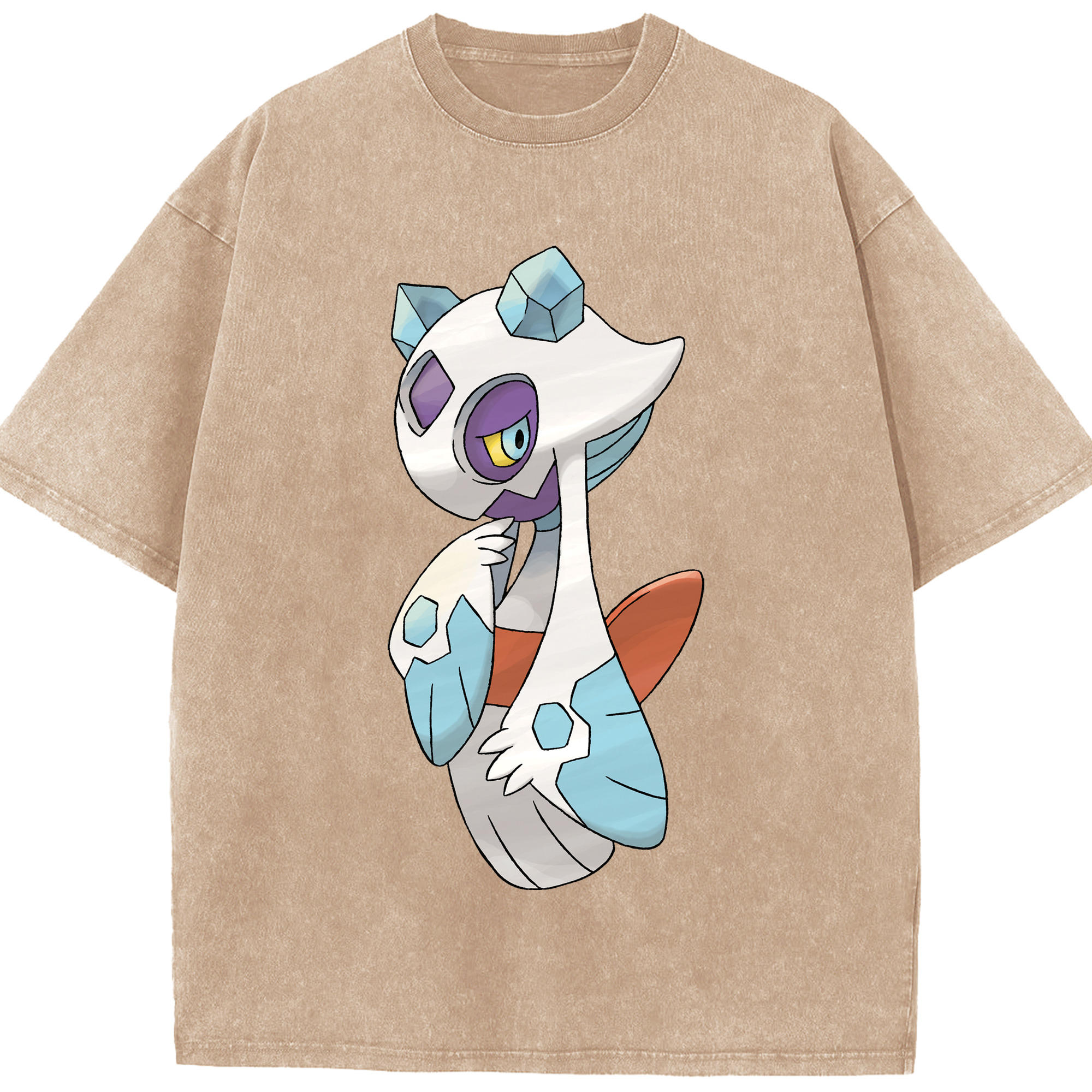 （画像用） ポケットモンスター Pokémon 綿100% ヴィンテージ風 半袖Tシャツ（フロントプリント）