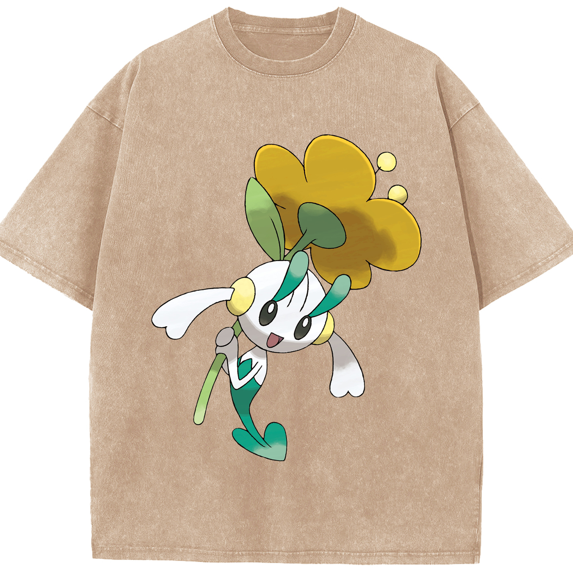 （画像用） ポケットモンスター Pokémon 綿100% ヴィンテージ風 半袖Tシャツ（フロントプリント）