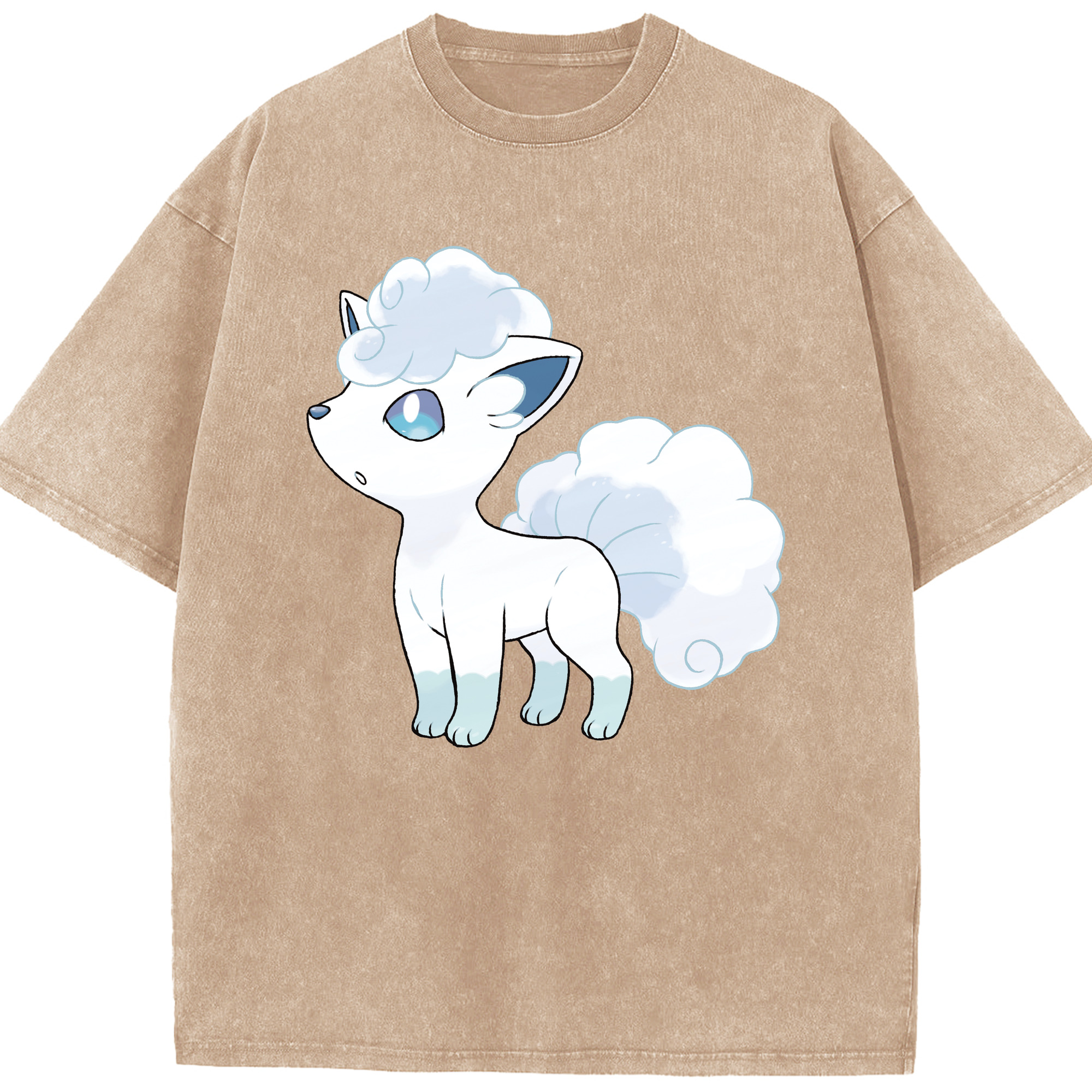 （画像用） ポケットモンスター Pokémon 綿100% ヴィンテージ風 半袖Tシャツ（フロントプリント）