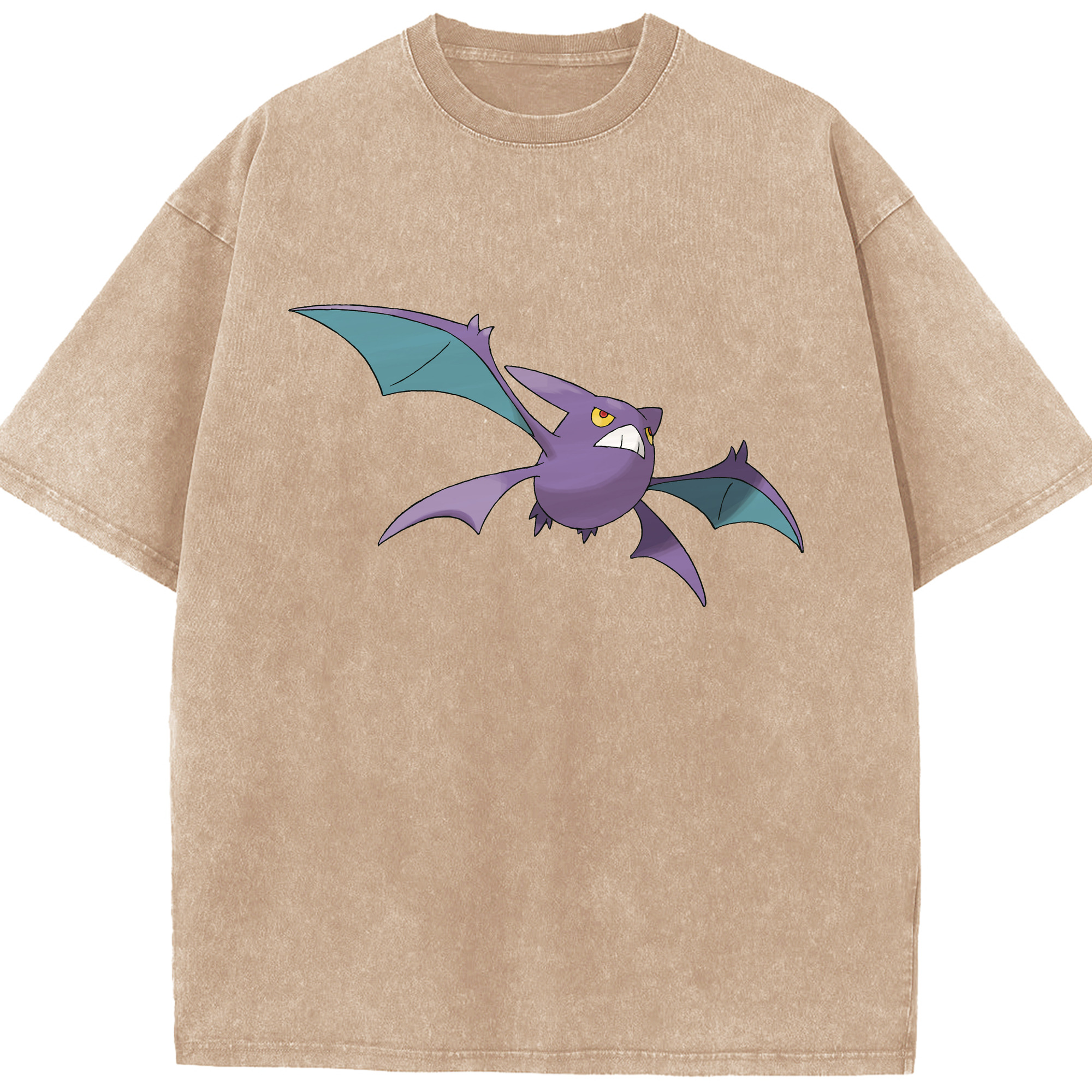 （画像用） ポケットモンスター Pokémon 綿100% ヴィンテージ風 半袖Tシャツ（フロントプリント）