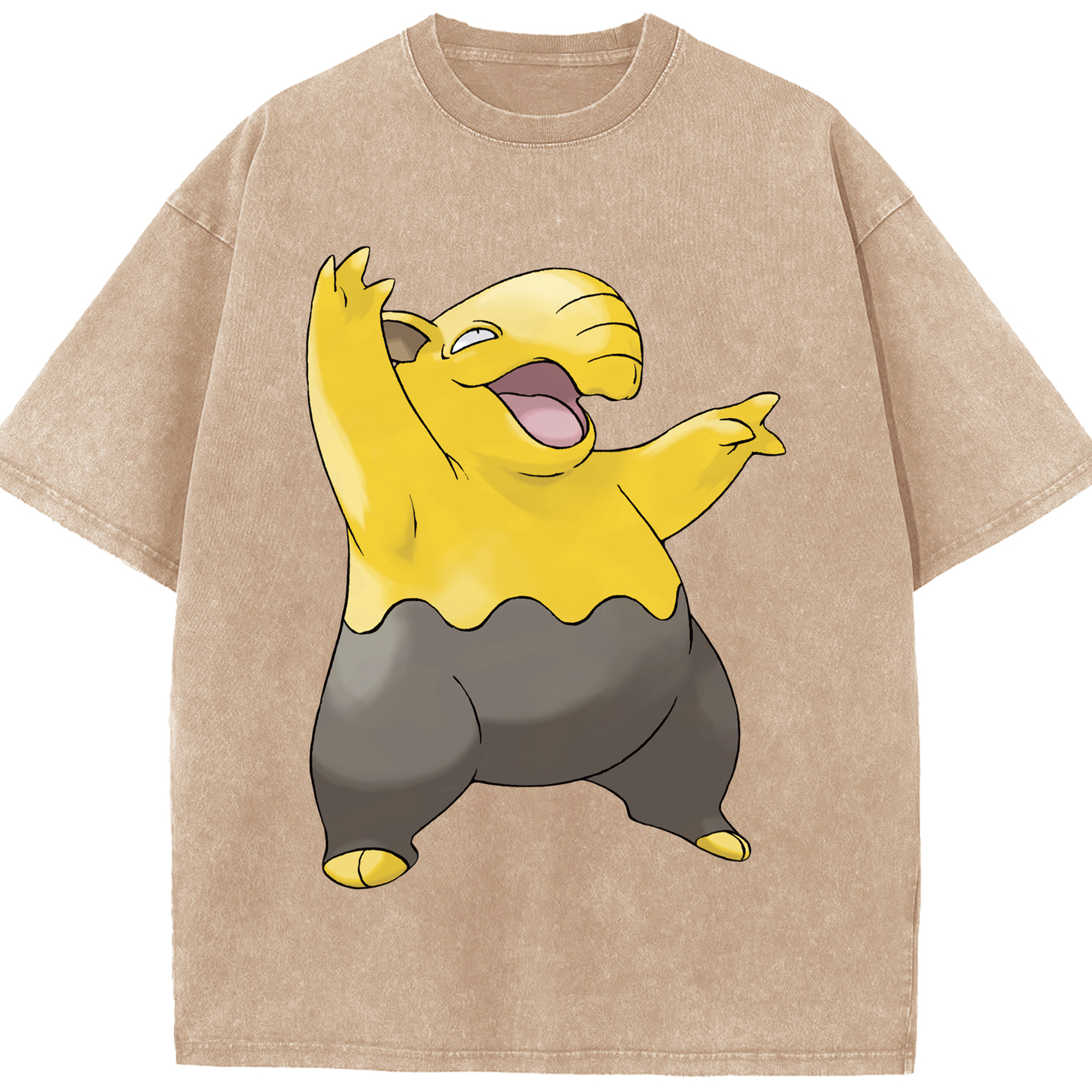（画像用） ポケットモンスター Pokémon 綿100% ヴィンテージ風 半袖Tシャツ（フロントプリント）