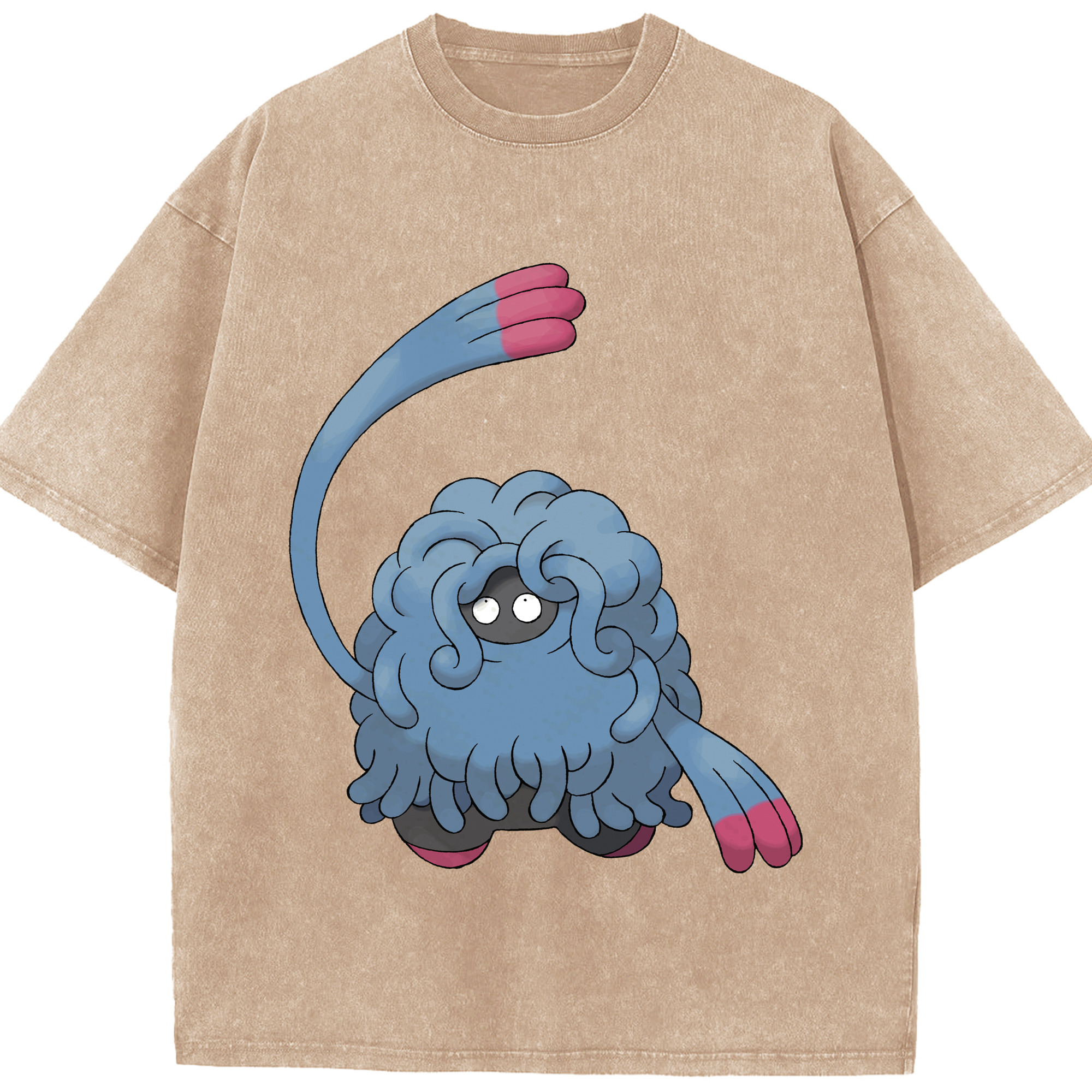 （画像用） ポケットモンスター Pokémon 綿100% ヴィンテージ風 半袖Tシャツ（フロントプリント）