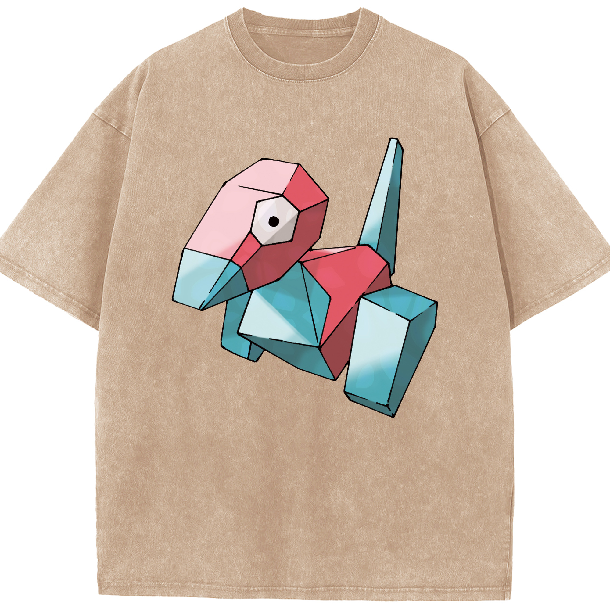 （画像用） ポケットモンスター Pokémon 綿100% ヴィンテージ風 半袖Tシャツ（フロントプリント）