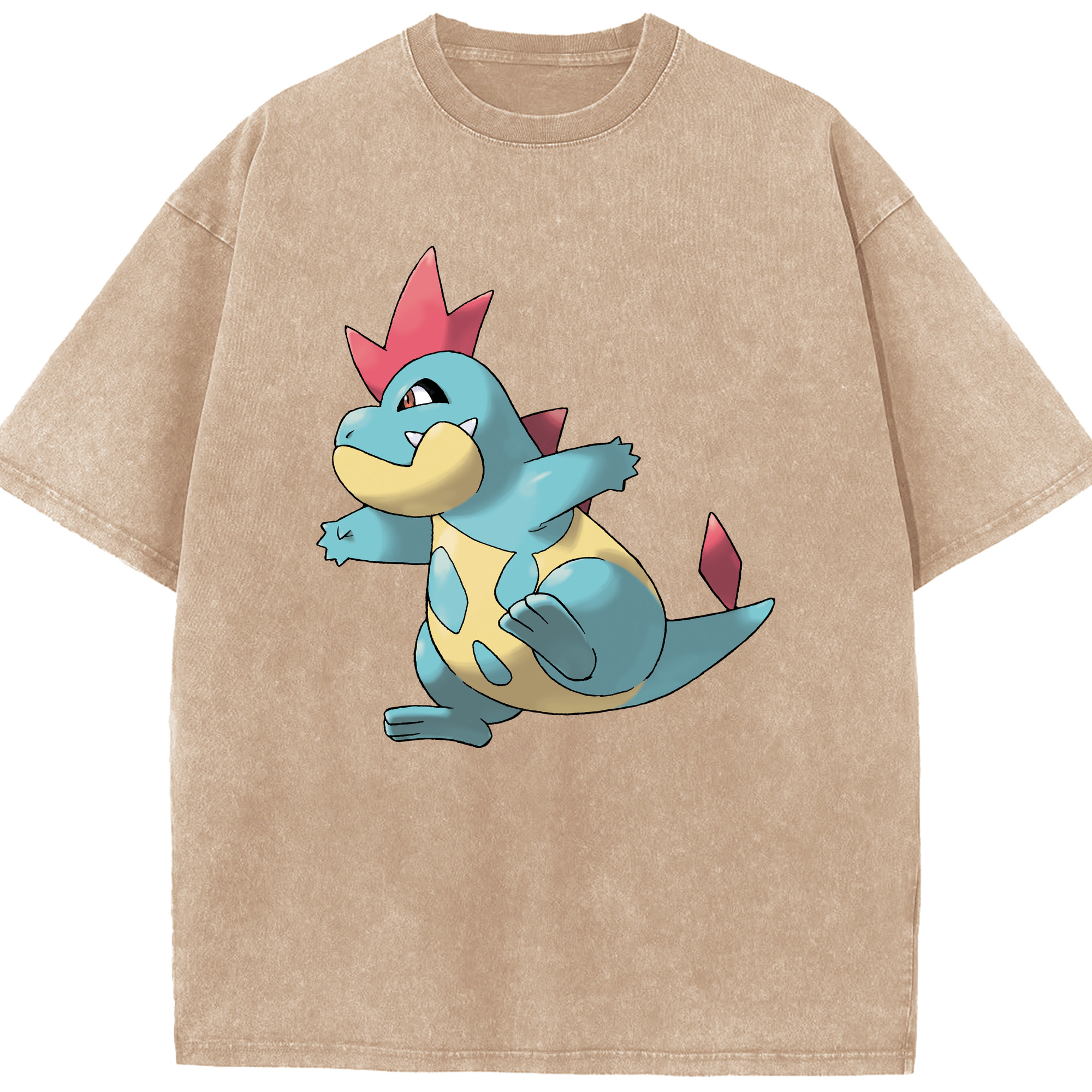 （画像用） ポケットモンスター Pokémon 綿100% ヴィンテージ風 半袖Tシャツ（フロントプリント）