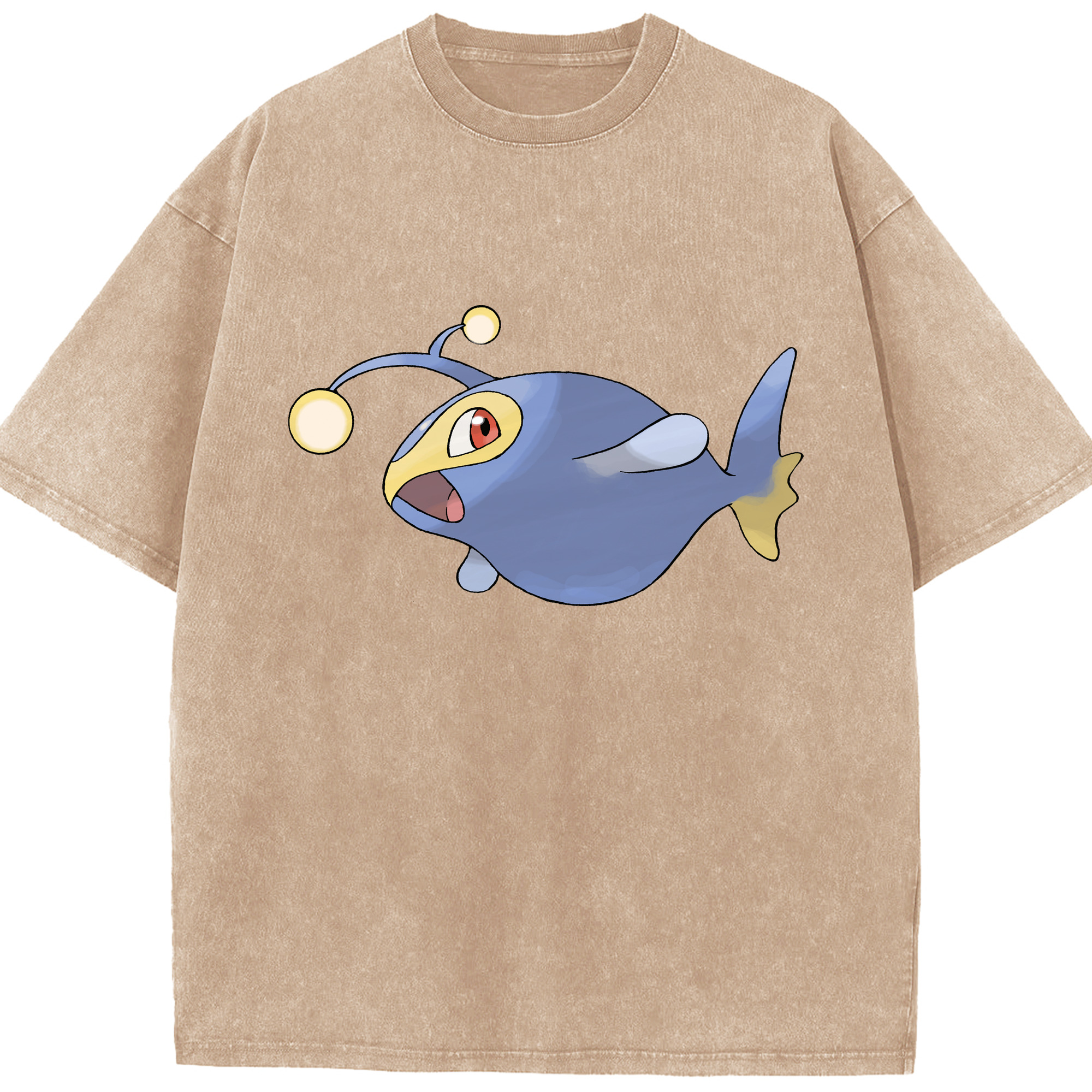 （画像用） ポケットモンスター Pokémon 綿100% ヴィンテージ風 半袖Tシャツ（フロントプリント）