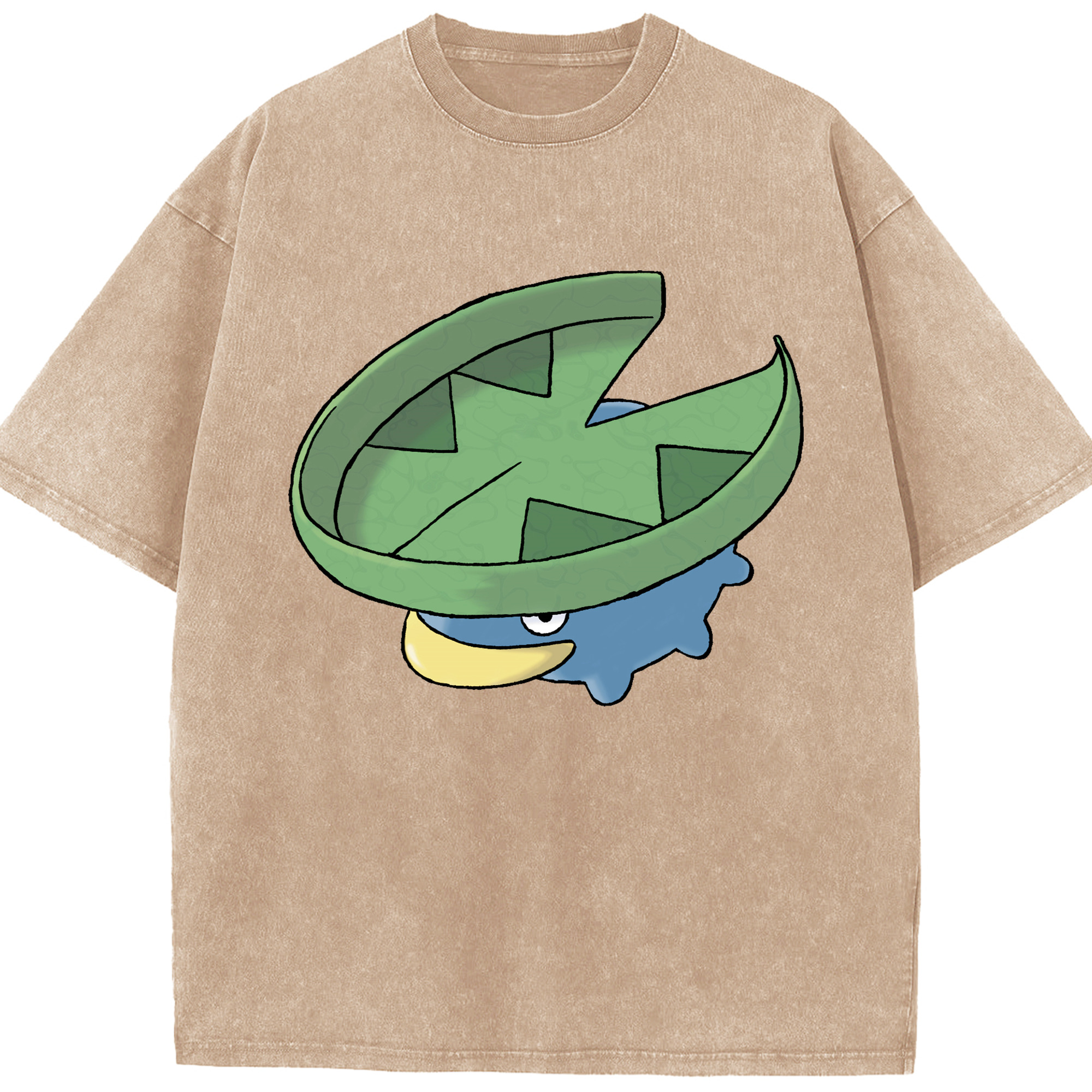 （画像用） ポケットモンスター Pokémon 綿100% ヴィンテージ風 半袖Tシャツ（フロントプリント）