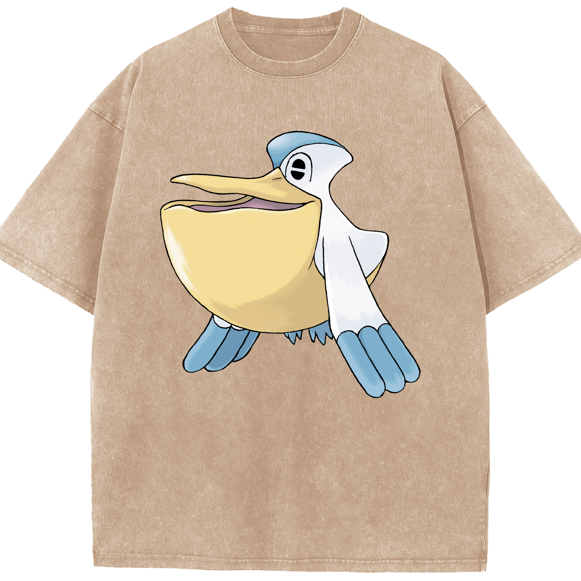 （画像用） ポケットモンスター Pokémon 綿100% ヴィンテージ風 半袖Tシャツ（フロントプリント）