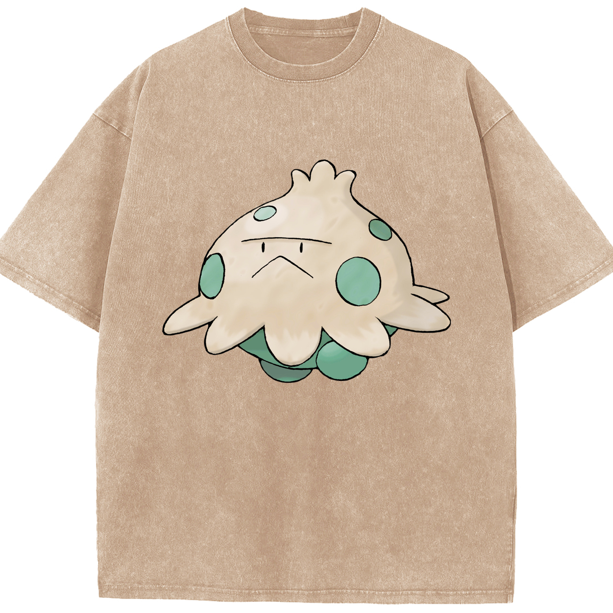 （画像用） ポケットモンスター Pokémon 綿100% ヴィンテージ風 半袖Tシャツ（フロントプリント）