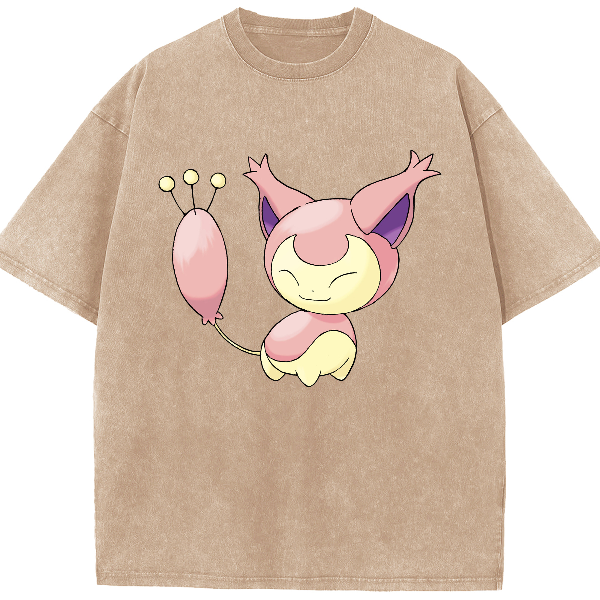 （画像用） ポケットモンスター Pokémon 綿100% ヴィンテージ風 半袖Tシャツ（フロントプリント）