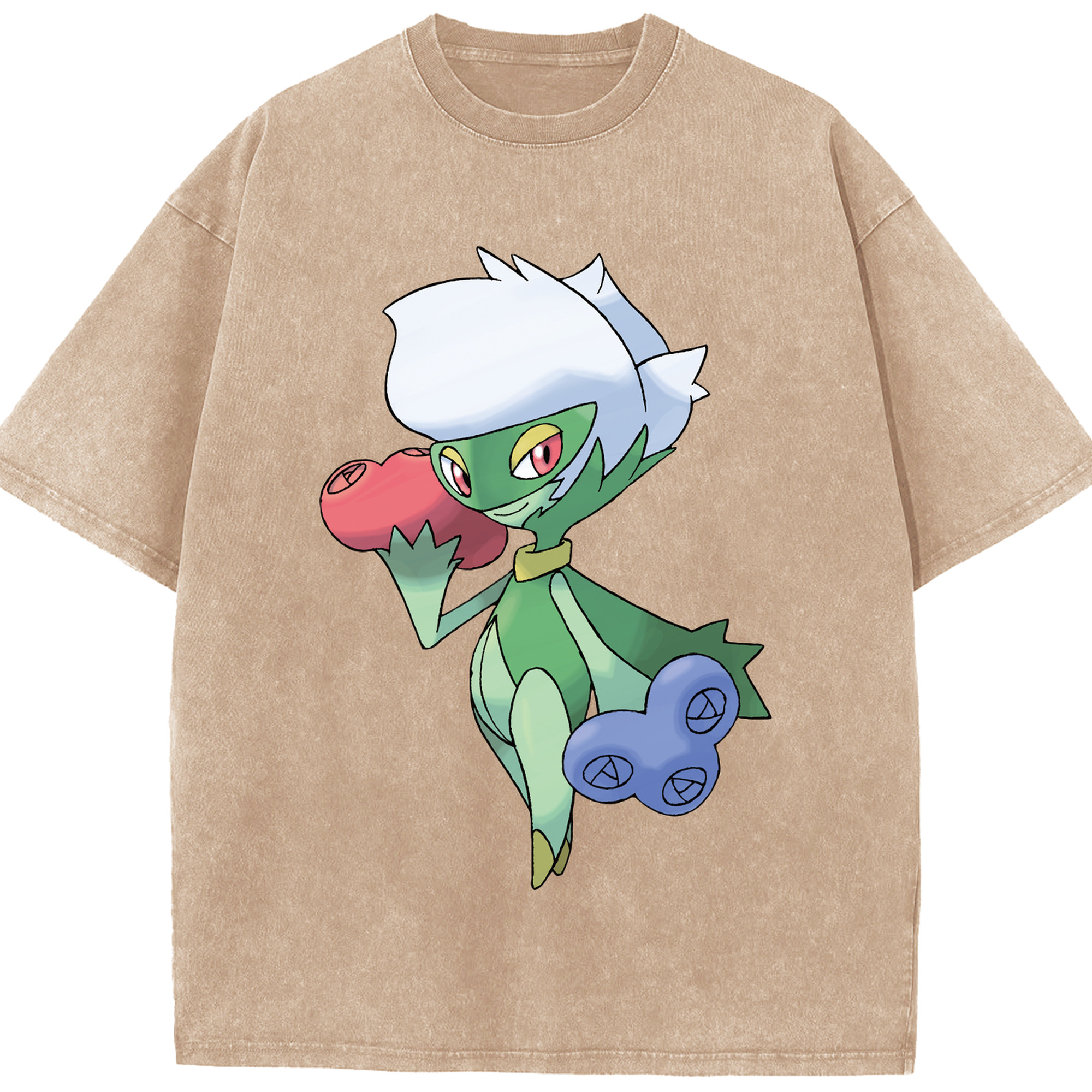 （画像用） ポケットモンスター Pokémon 綿100% ヴィンテージ風 半袖Tシャツ（フロントプリント）