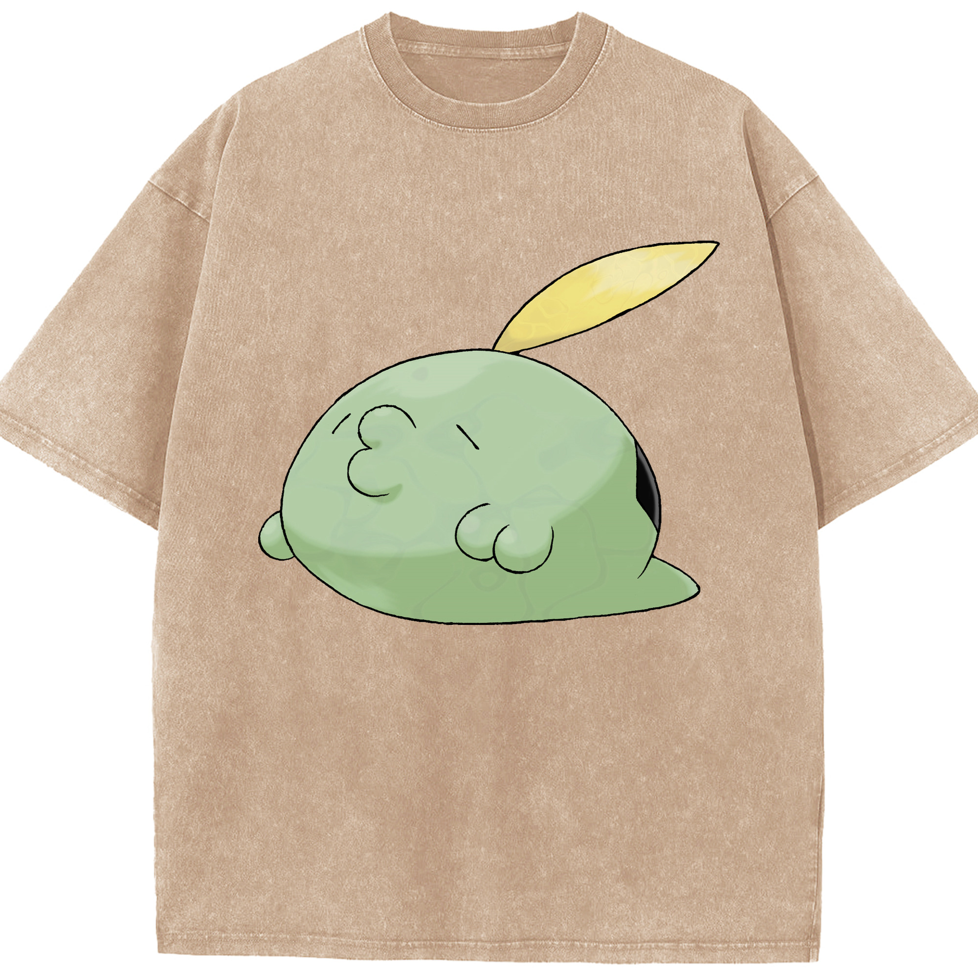 （画像用） ポケットモンスター Pokémon 綿100% ヴィンテージ風 半袖Tシャツ（フロントプリント）