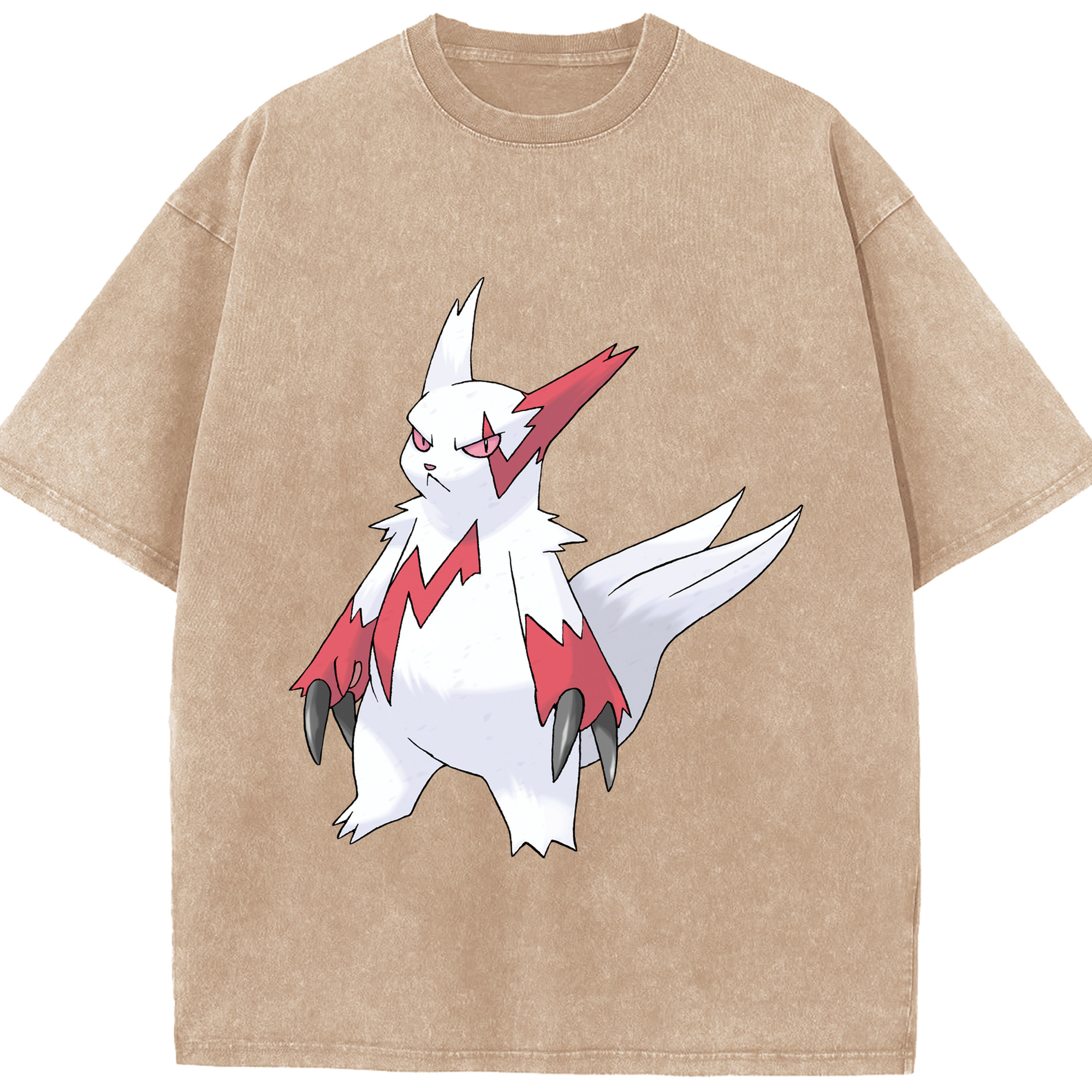 （画像用） ポケットモンスター Pokémon 綿100% ヴィンテージ風 半袖Tシャツ（フロントプリント）