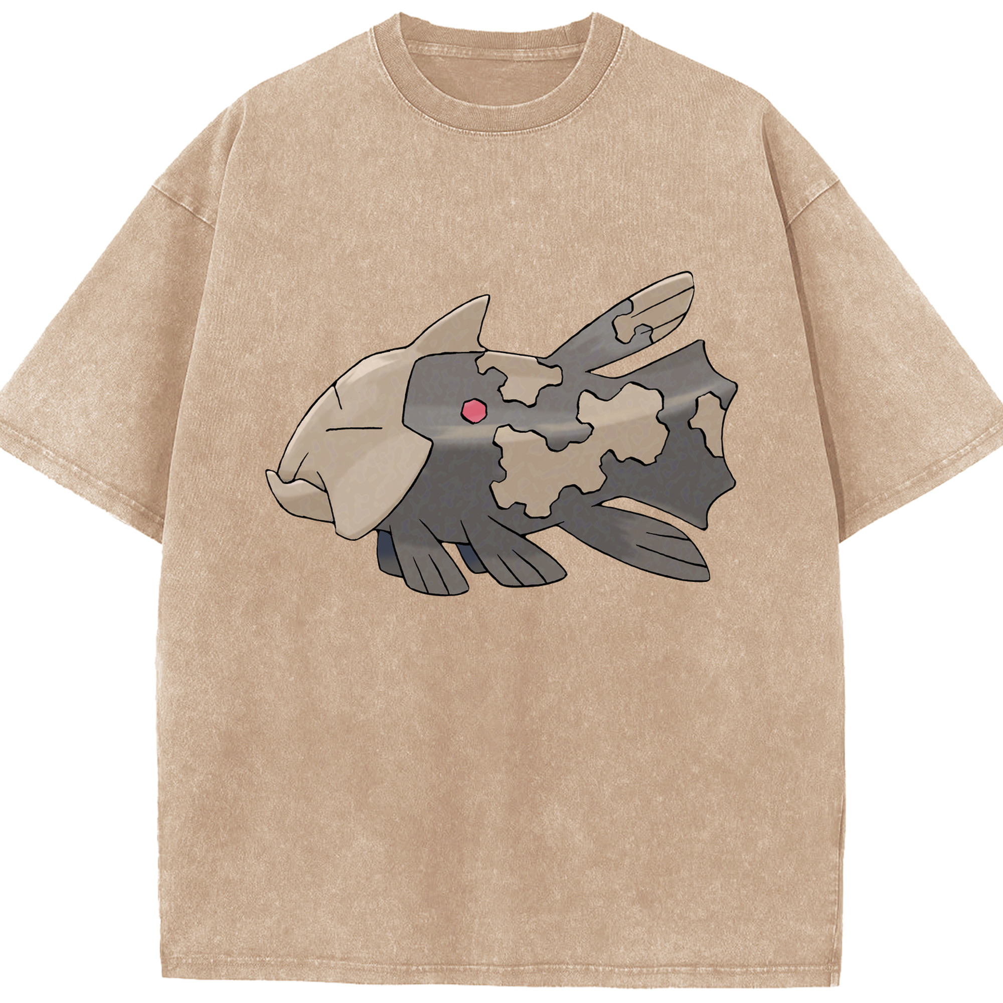 （画像用） ポケットモンスター Pokémon 綿100% ヴィンテージ風 半袖Tシャツ（フロントプリント）