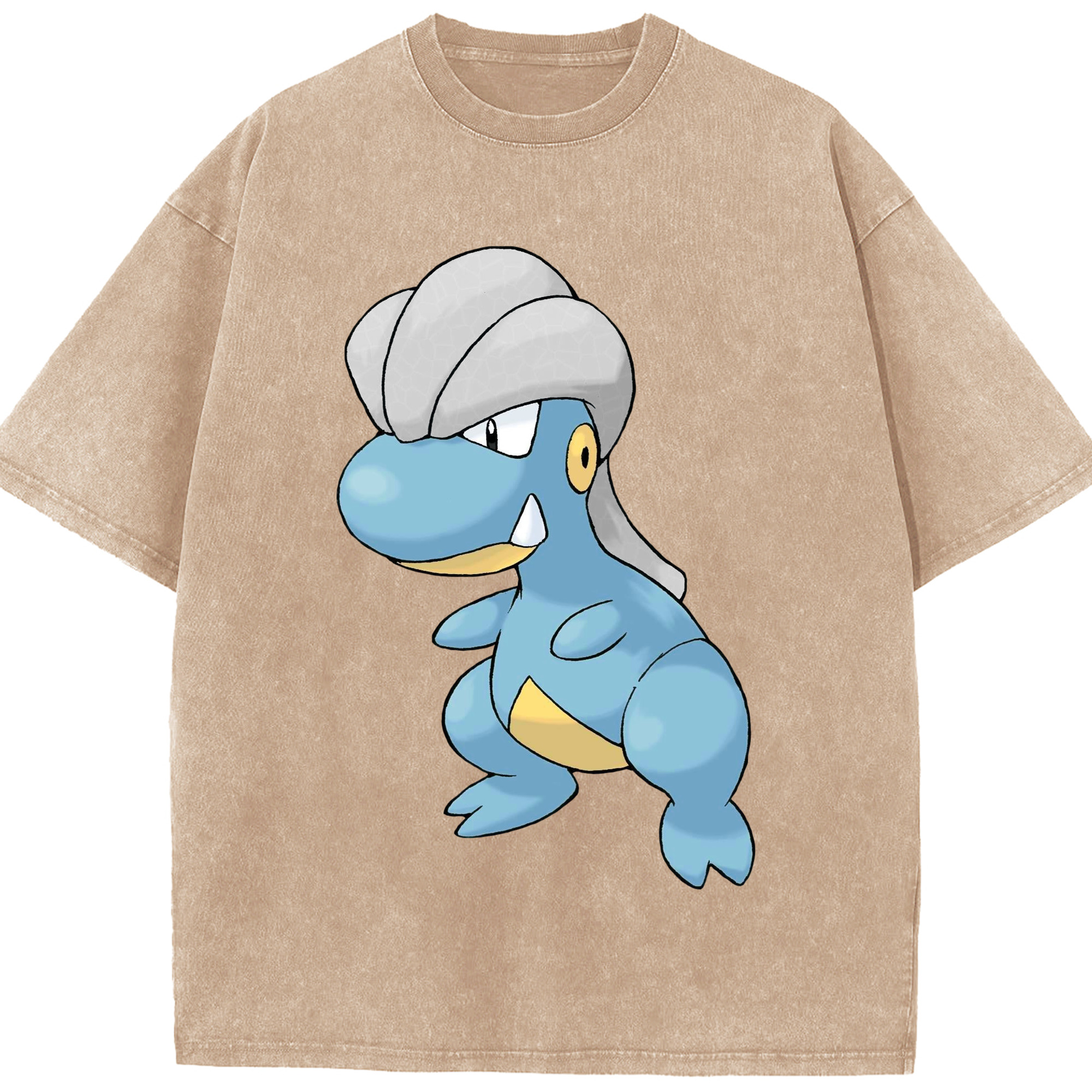 （画像用） ポケットモンスター Pokémon 綿100% ヴィンテージ風 半袖Tシャツ（フロントプリント）