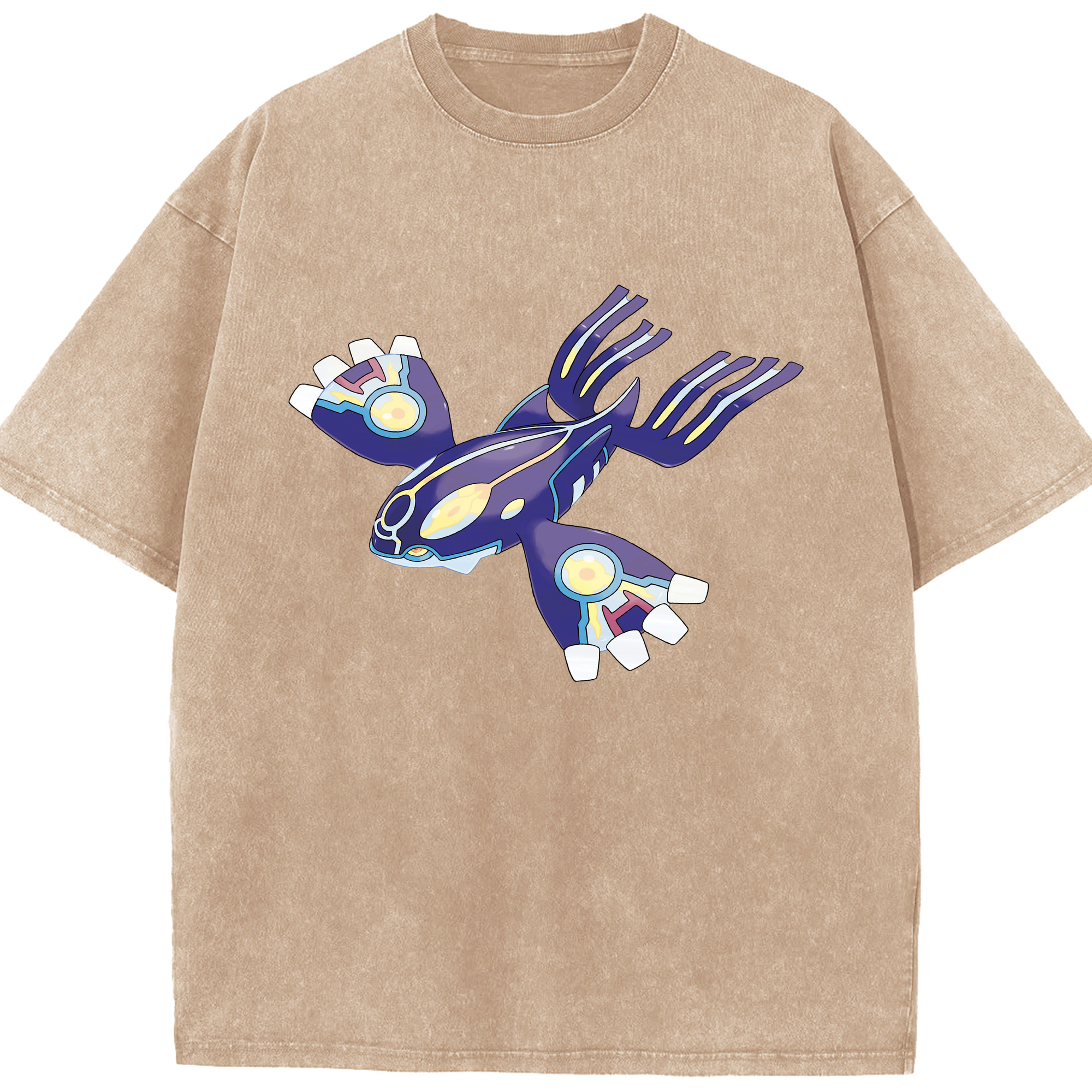 （画像用） ポケットモンスター Pokémon 綿100% ヴィンテージ風 半袖Tシャツ（フロントプリント）