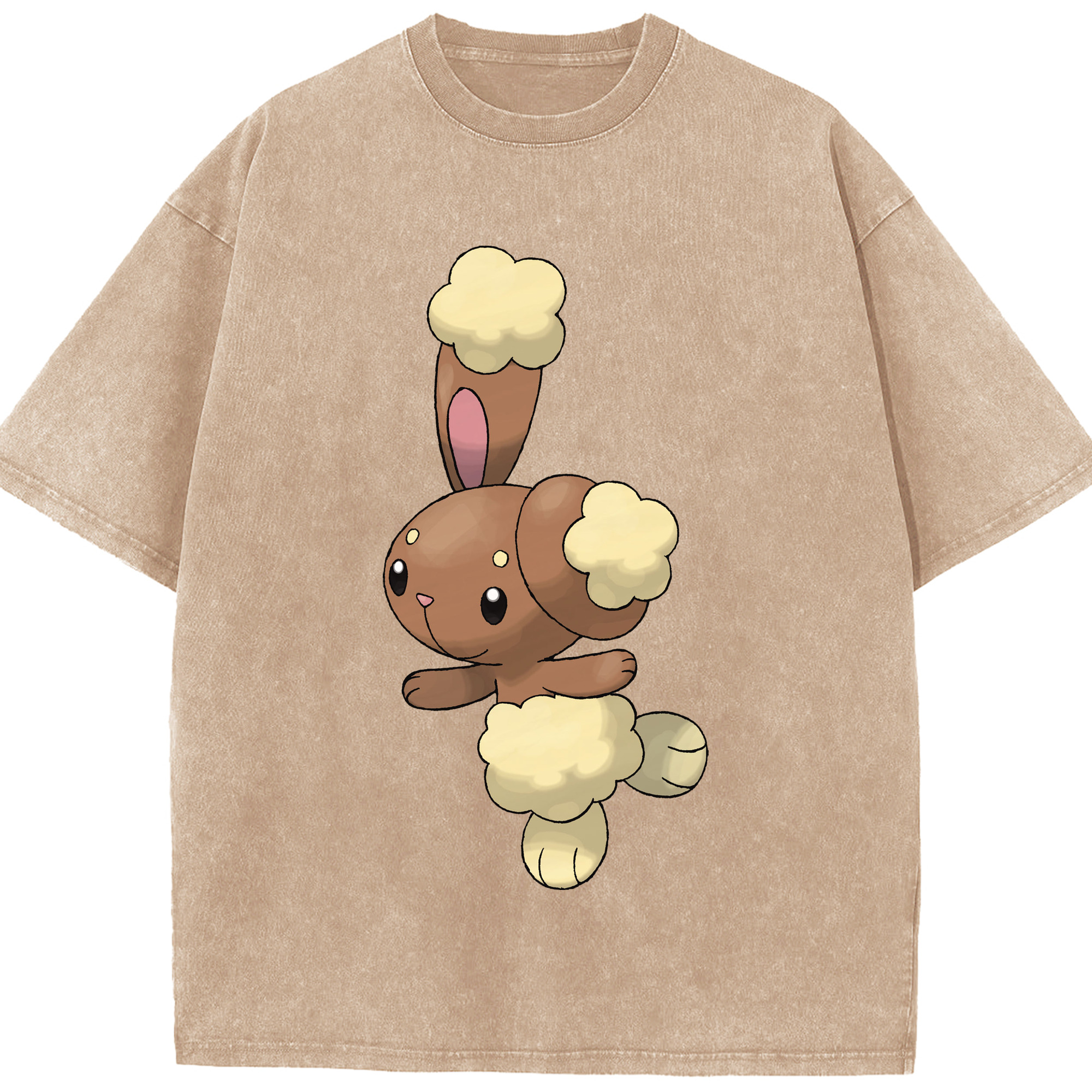 （画像用） ポケットモンスター Pokémon 綿100% ヴィンテージ風 半袖Tシャツ（フロントプリント）