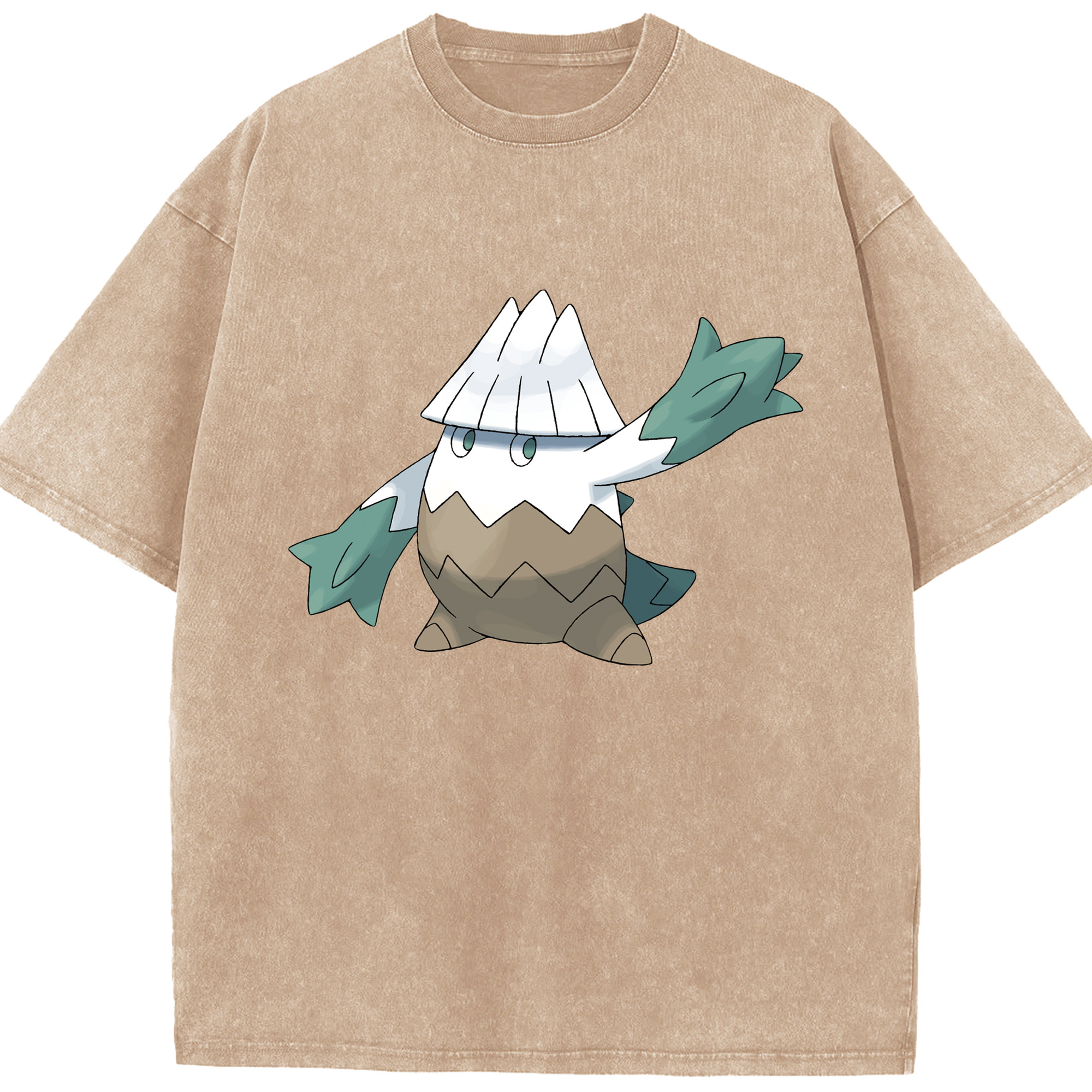 （画像用） ポケットモンスター Pokémon 綿100% ヴィンテージ風 半袖Tシャツ（フロントプリント）