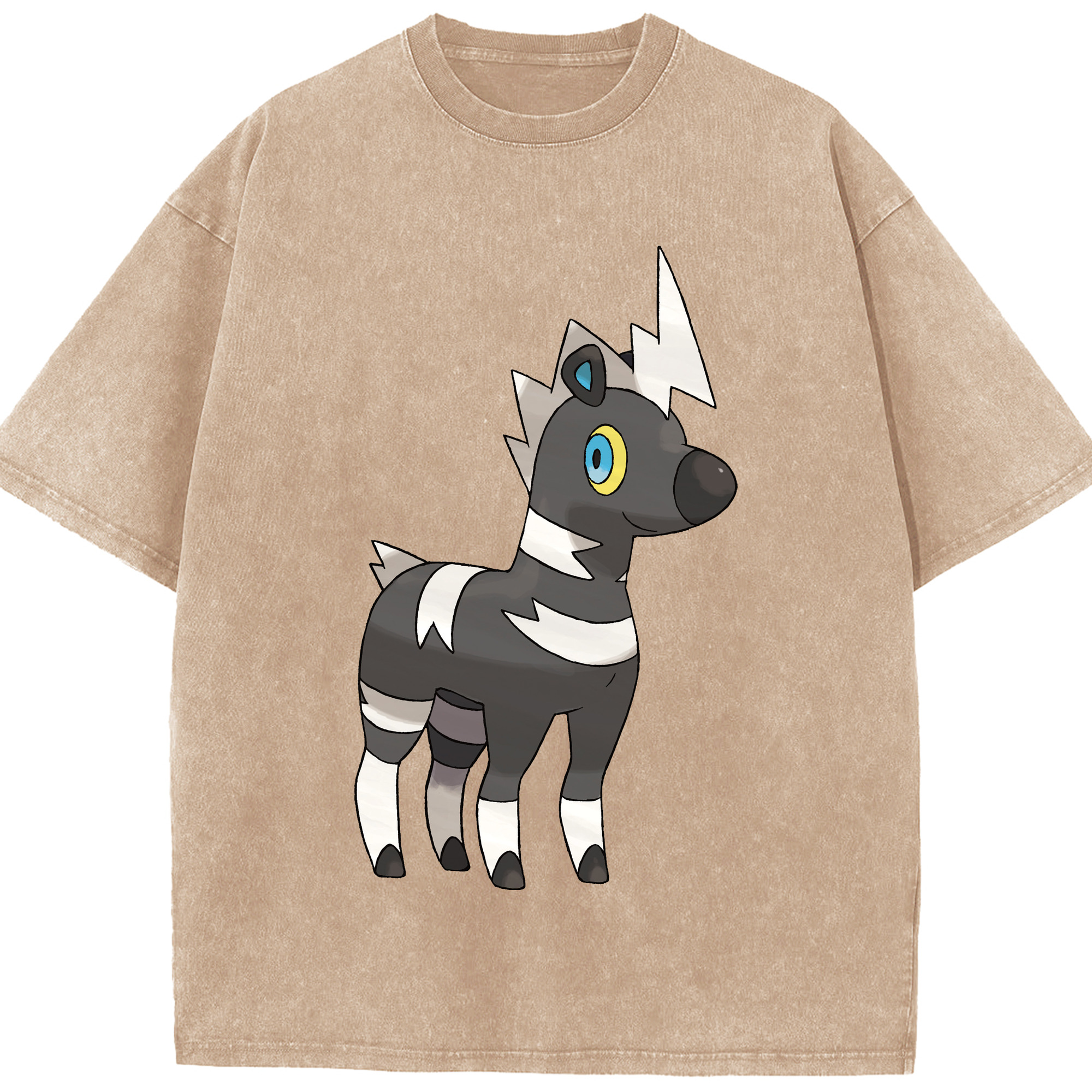 （画像用） ポケットモンスター Pokémon 綿100% ヴィンテージ風 半袖Tシャツ（フロントプリント）