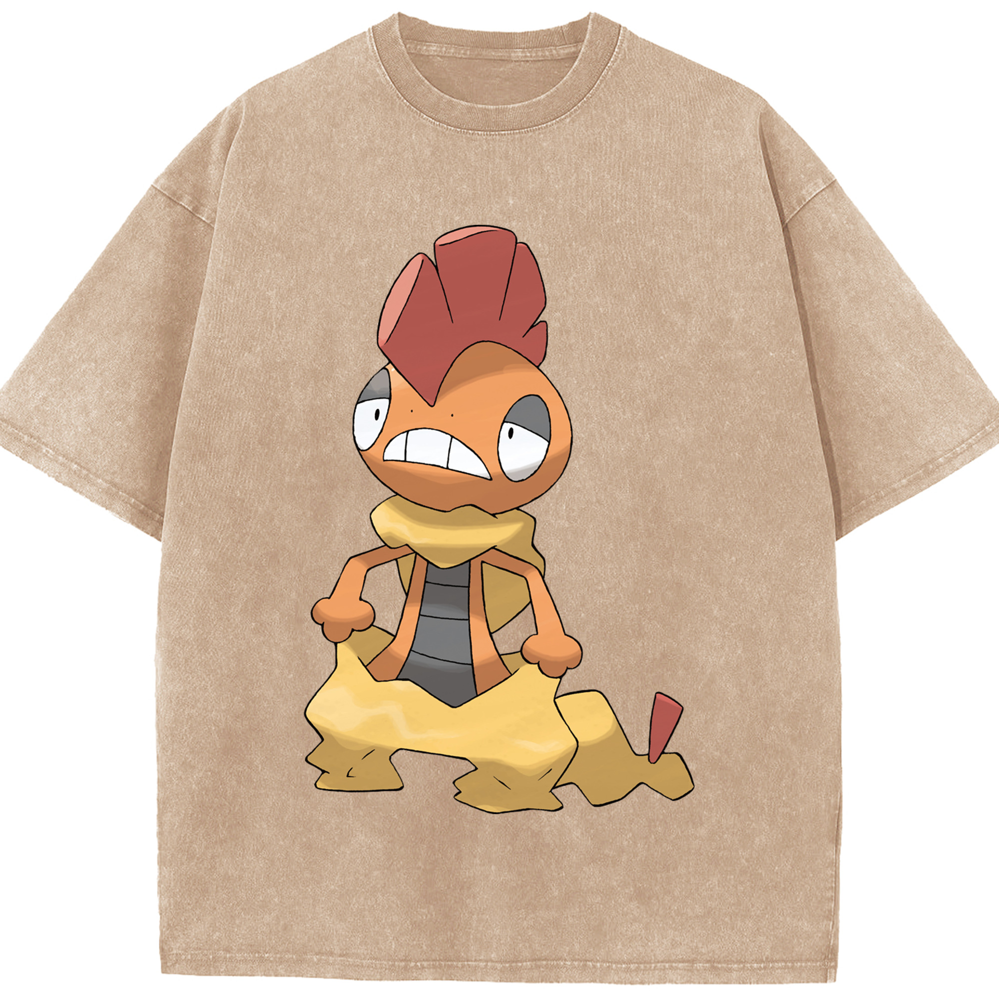 （画像用） ポケットモンスター Pokémon 綿100% ヴィンテージ風 半袖Tシャツ（フロントプリント）