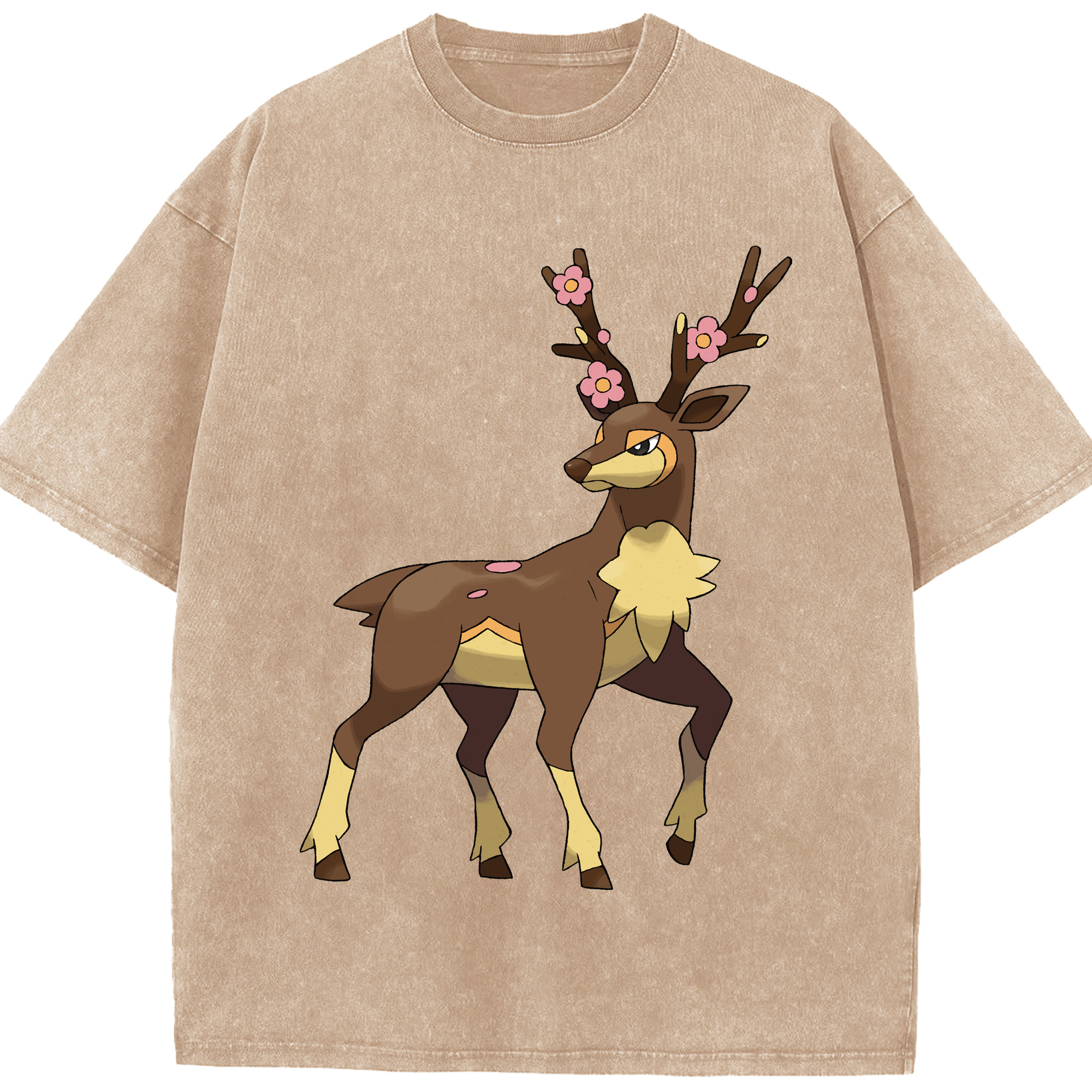 （画像用） ポケットモンスター Pokémon 綿100% ヴィンテージ風 半袖Tシャツ（フロントプリント）