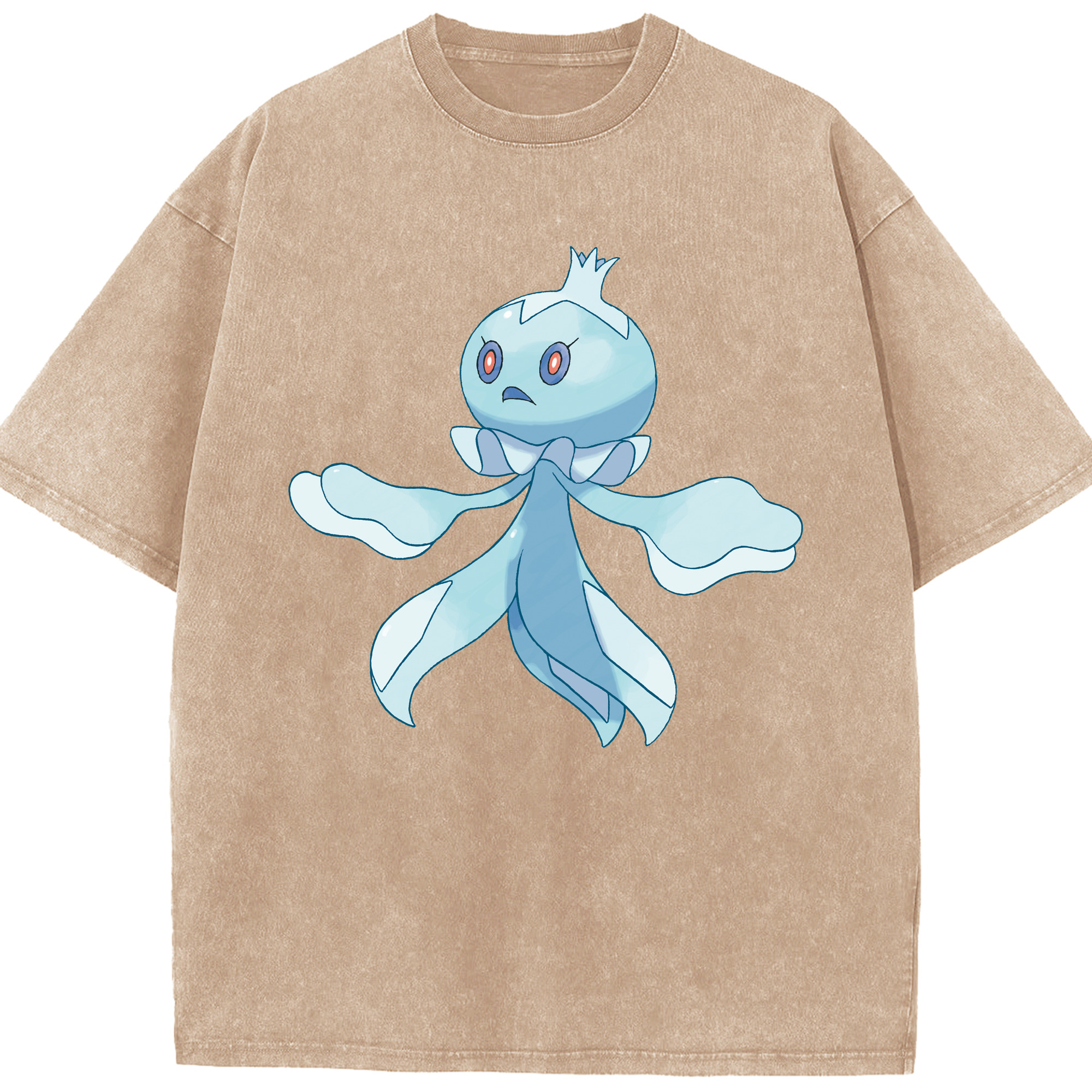 （画像用） ポケットモンスター Pokémon 綿100% ヴィンテージ風 半袖Tシャツ（フロントプリント）