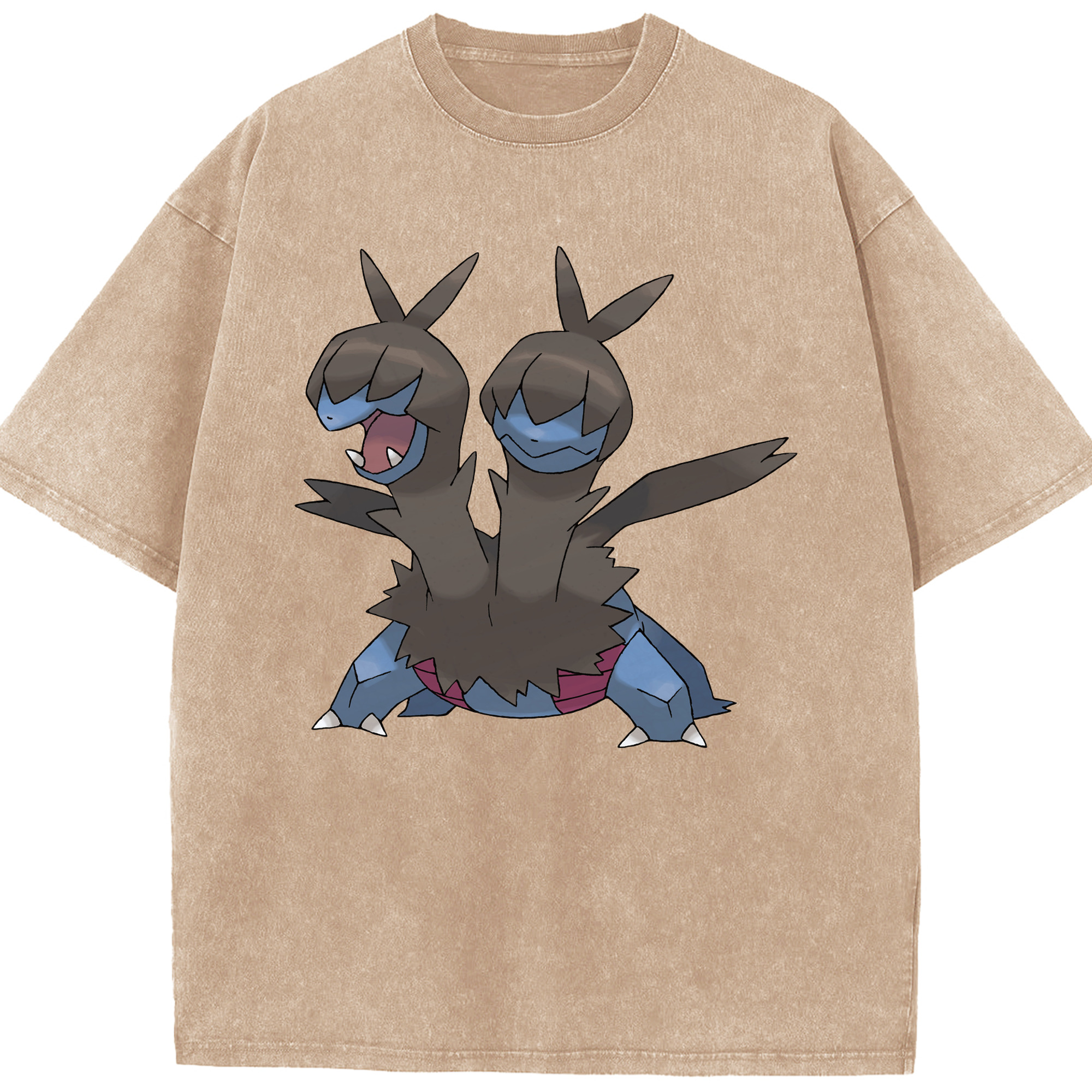 （画像用） ポケットモンスター Pokémon 綿100% ヴィンテージ風 半袖Tシャツ（フロントプリント）