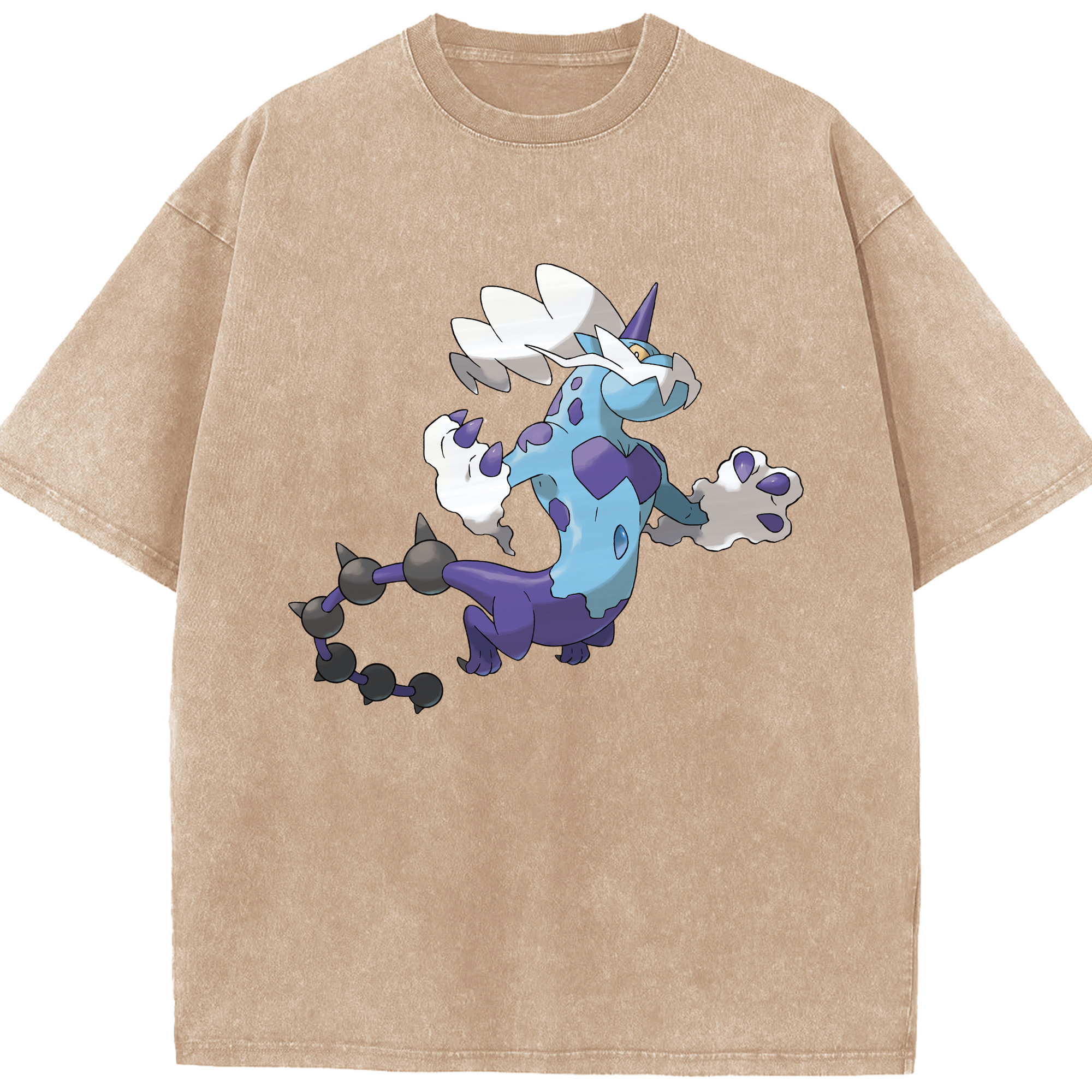 （画像用） ポケットモンスター Pokémon 綿100% ヴィンテージ風 半袖Tシャツ（フロントプリント）