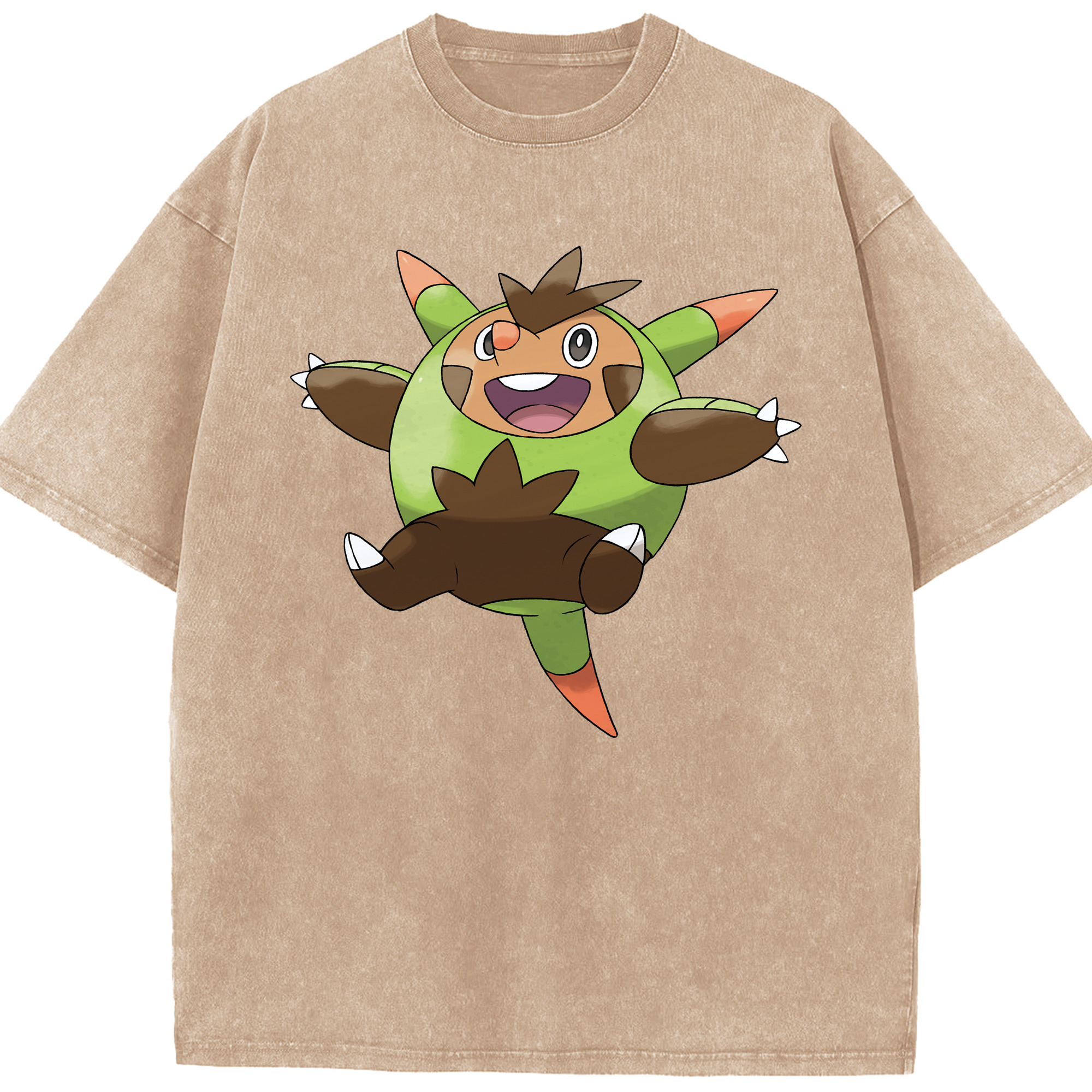 （画像用） ポケットモンスター Pokémon 綿100% ヴィンテージ風 半袖Tシャツ（フロントプリント）