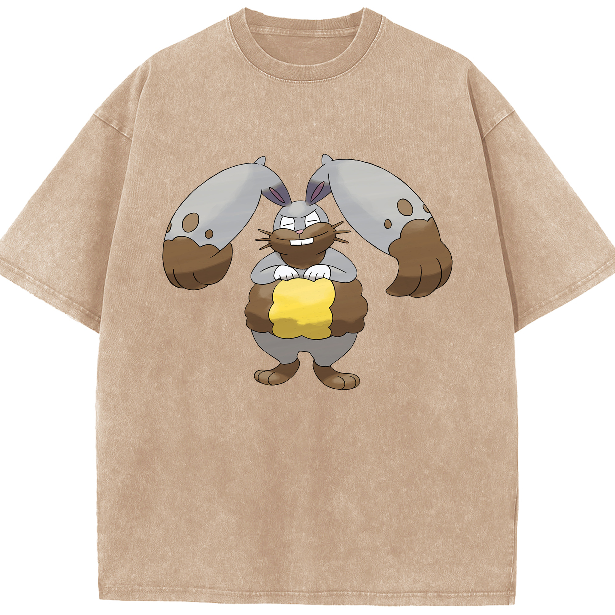 （画像用） ポケットモンスター Pokémon 綿100% ヴィンテージ風 半袖Tシャツ（フロントプリント）