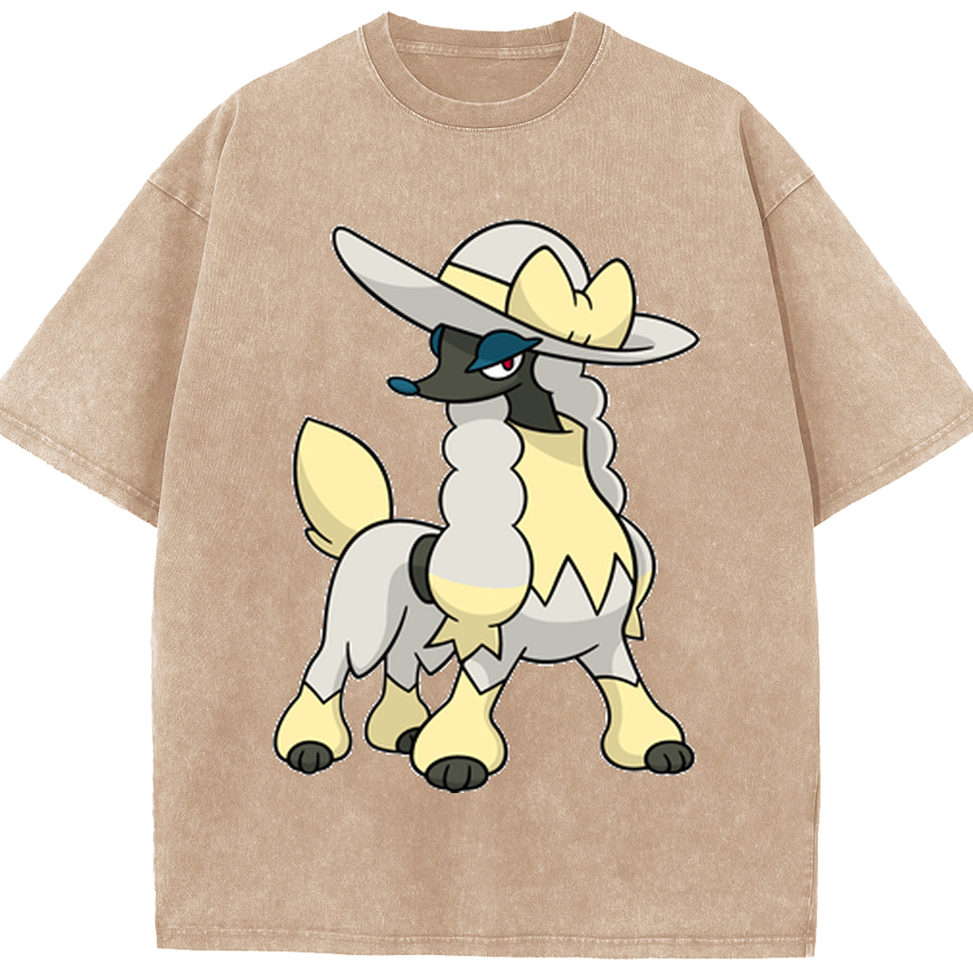 （画像用） ポケットモンスター Pokémon 綿100% ヴィンテージ風 半袖Tシャツ（フロントプリント）